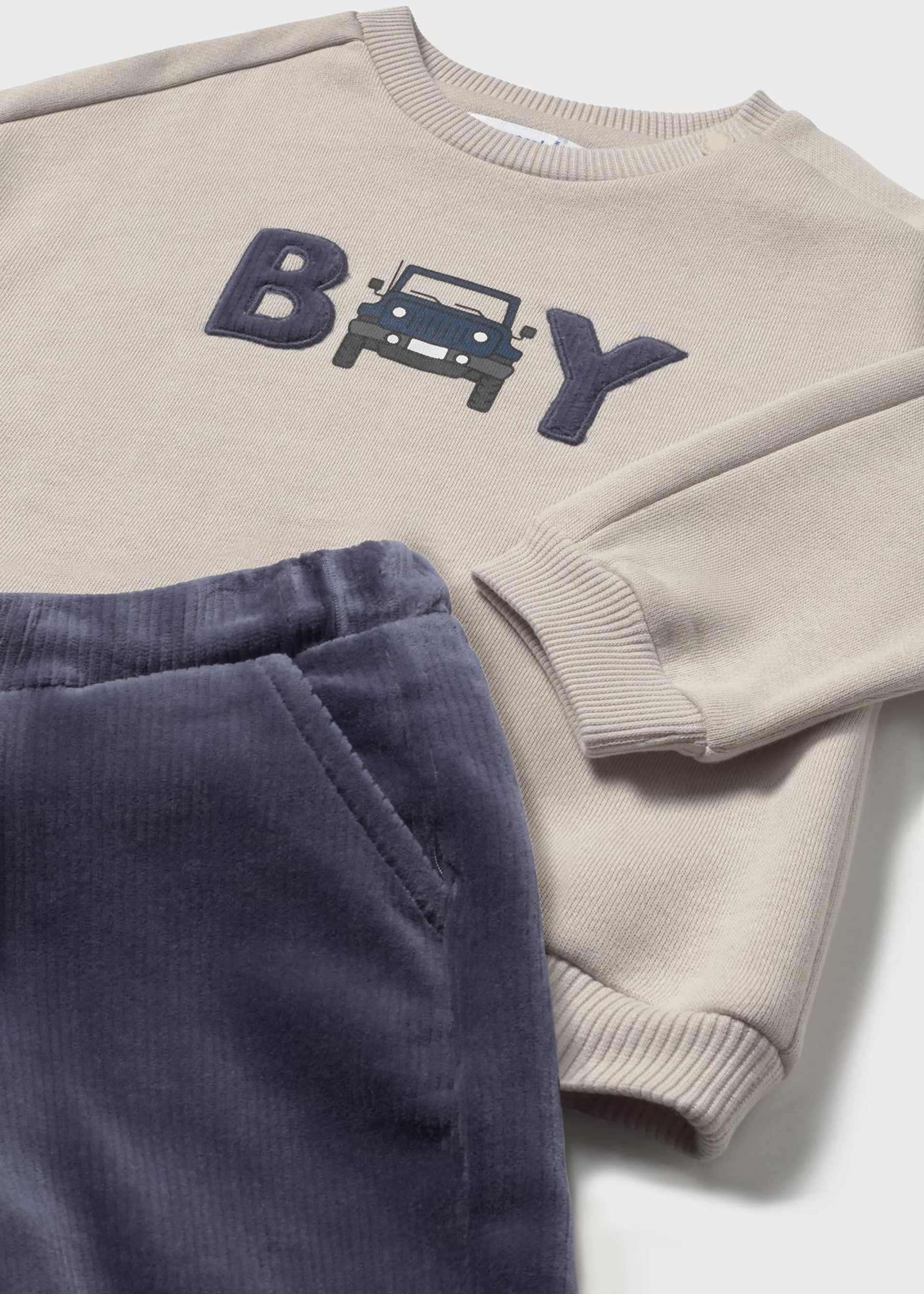 Set Hose und Sweatshirt Baby