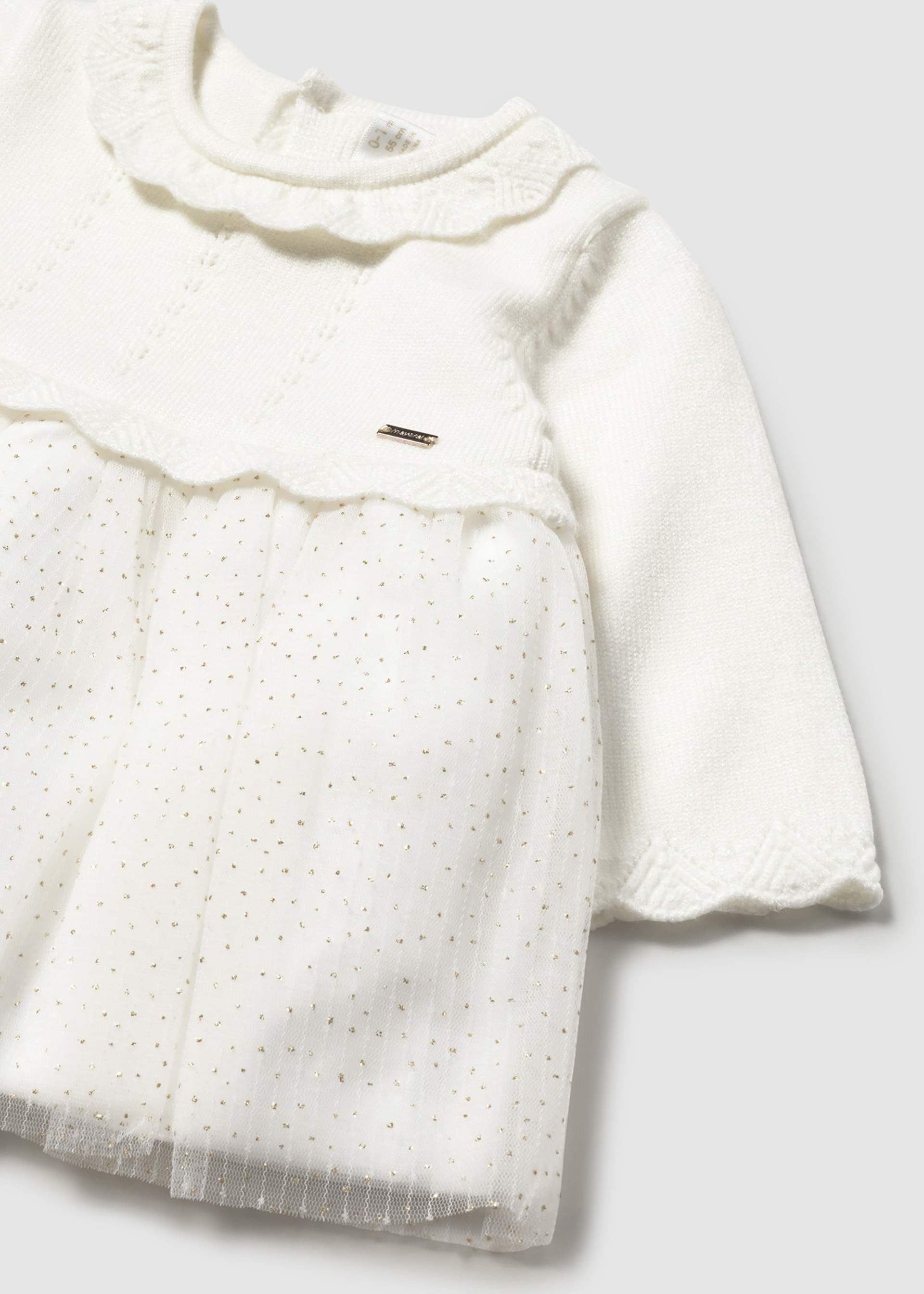 Newborn knit and tulle dress Newborn knit and tulle dress