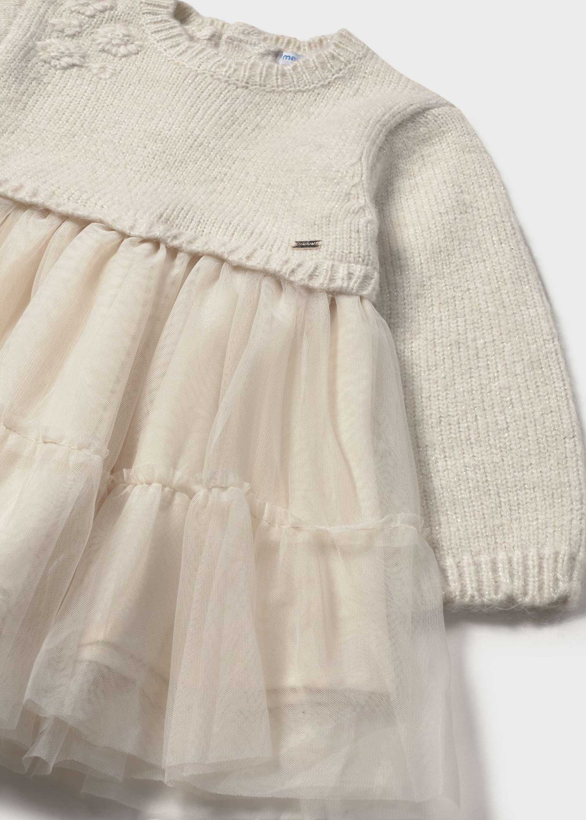 Baby Knit and Tulle Dress Baby Knit and Tulle Dress