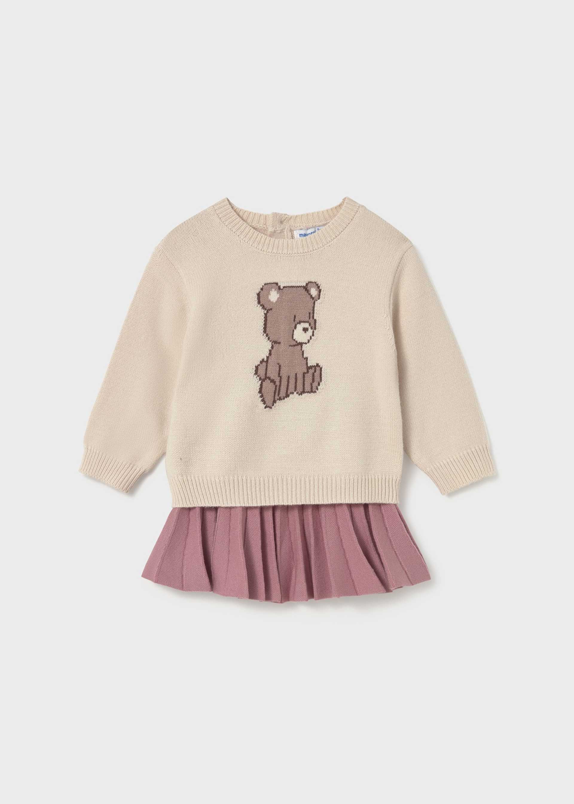 Ensemble jupe et pull bébé