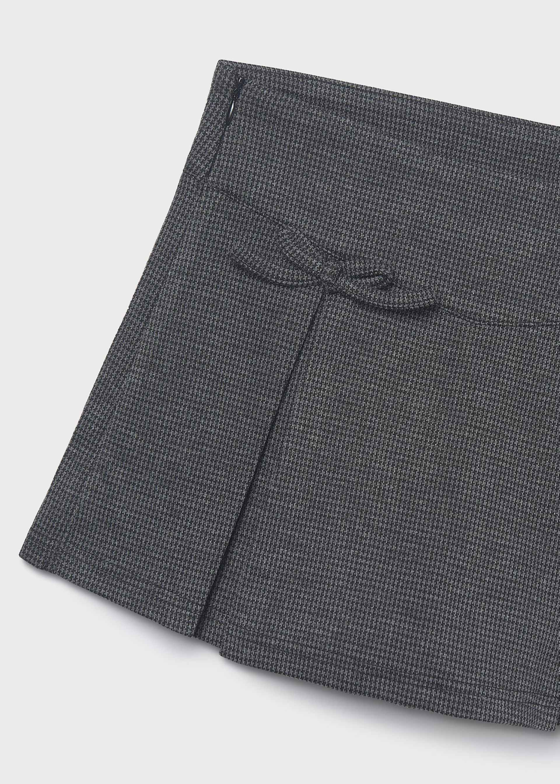 Jupe pantalon en jacquard fille