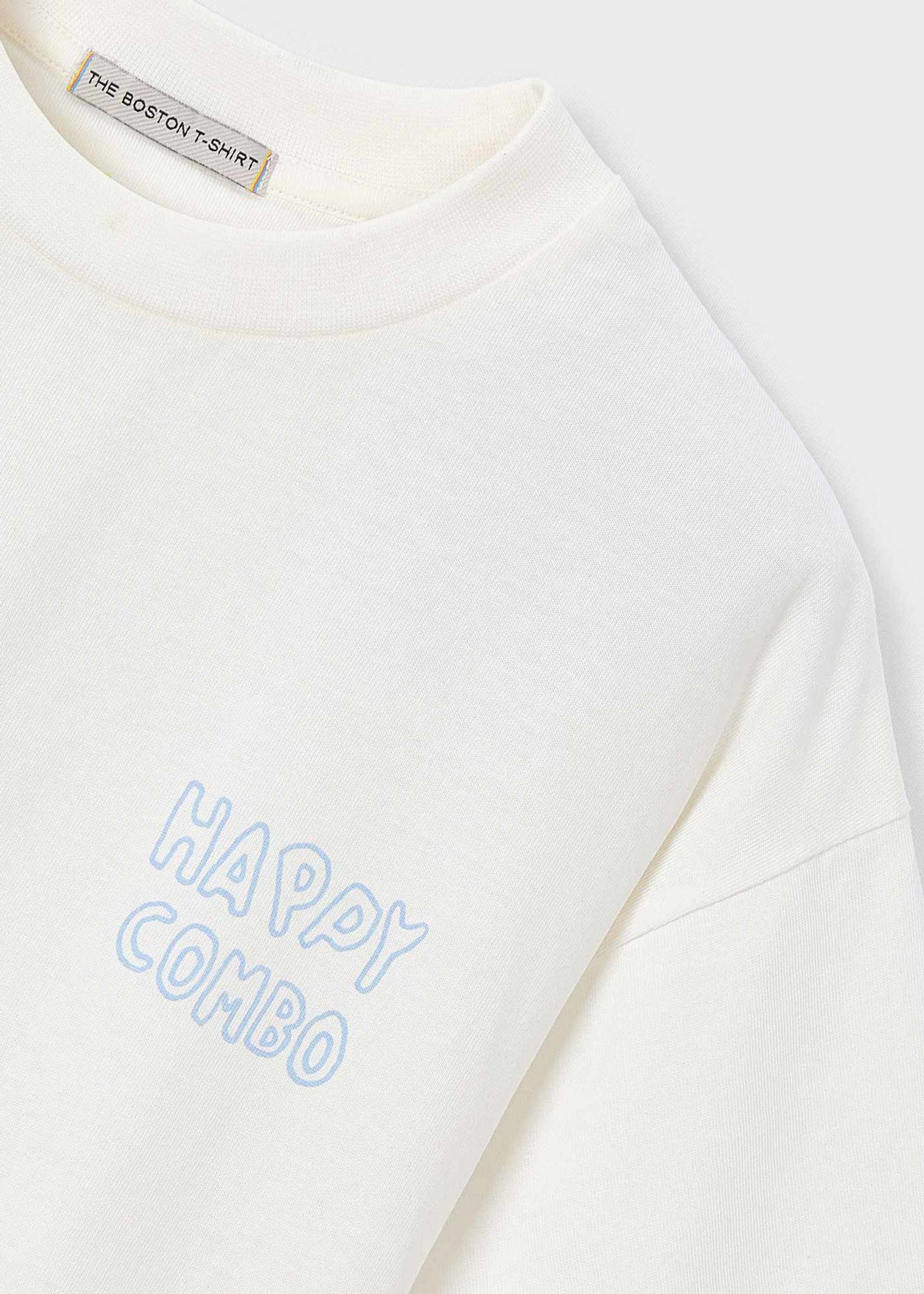 Playera Happy Combo Boston x Mayoral niño