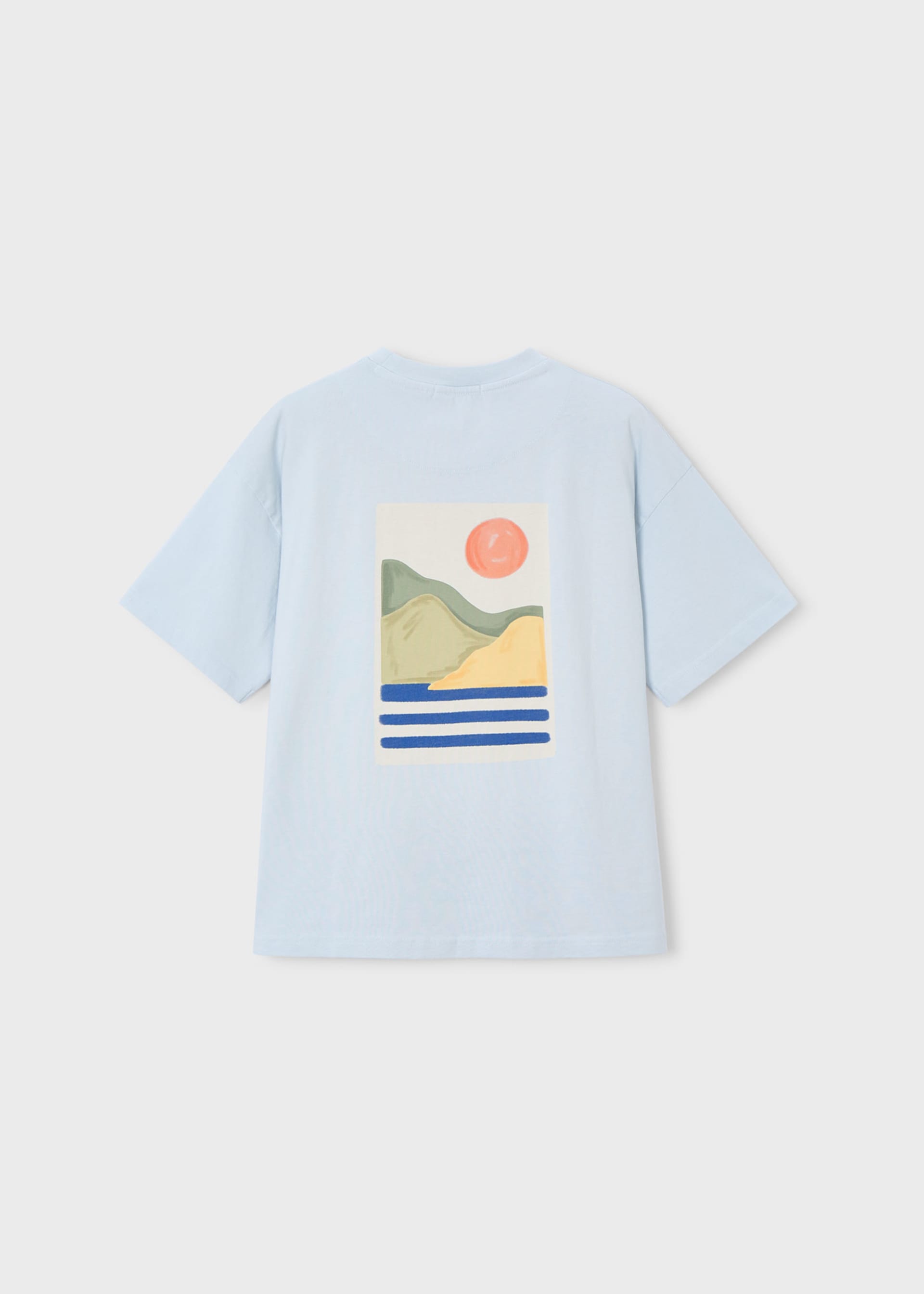 T-shirt paysage garçon