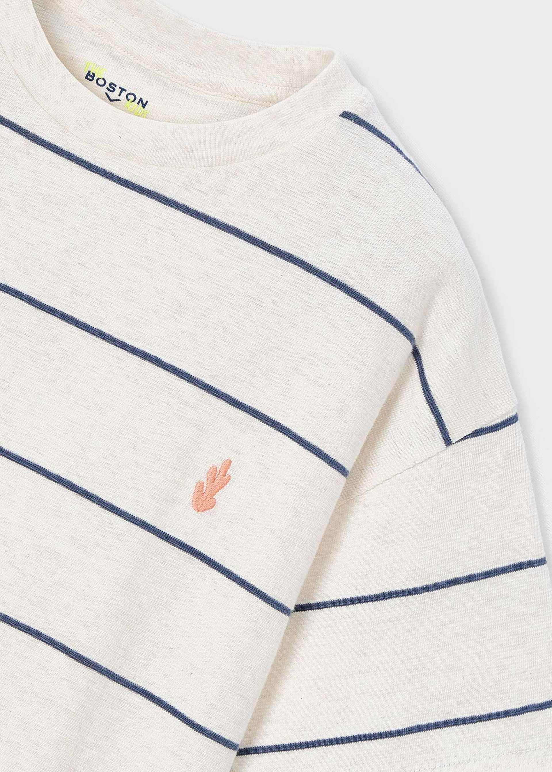 T-shirt rayé Boston x Mayora