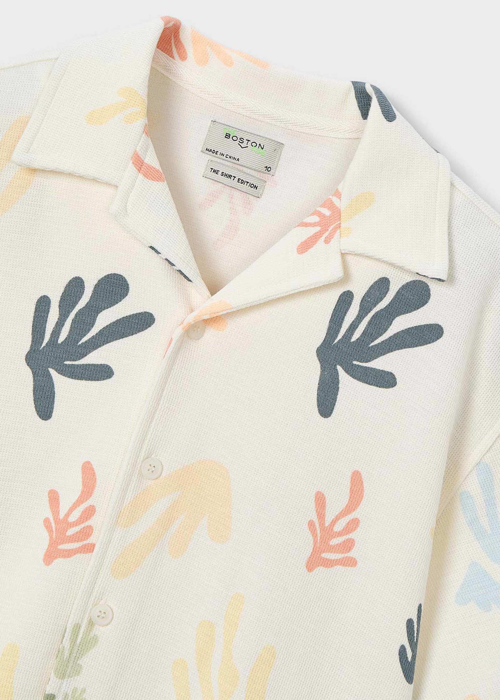 Boston Kids printed shirt