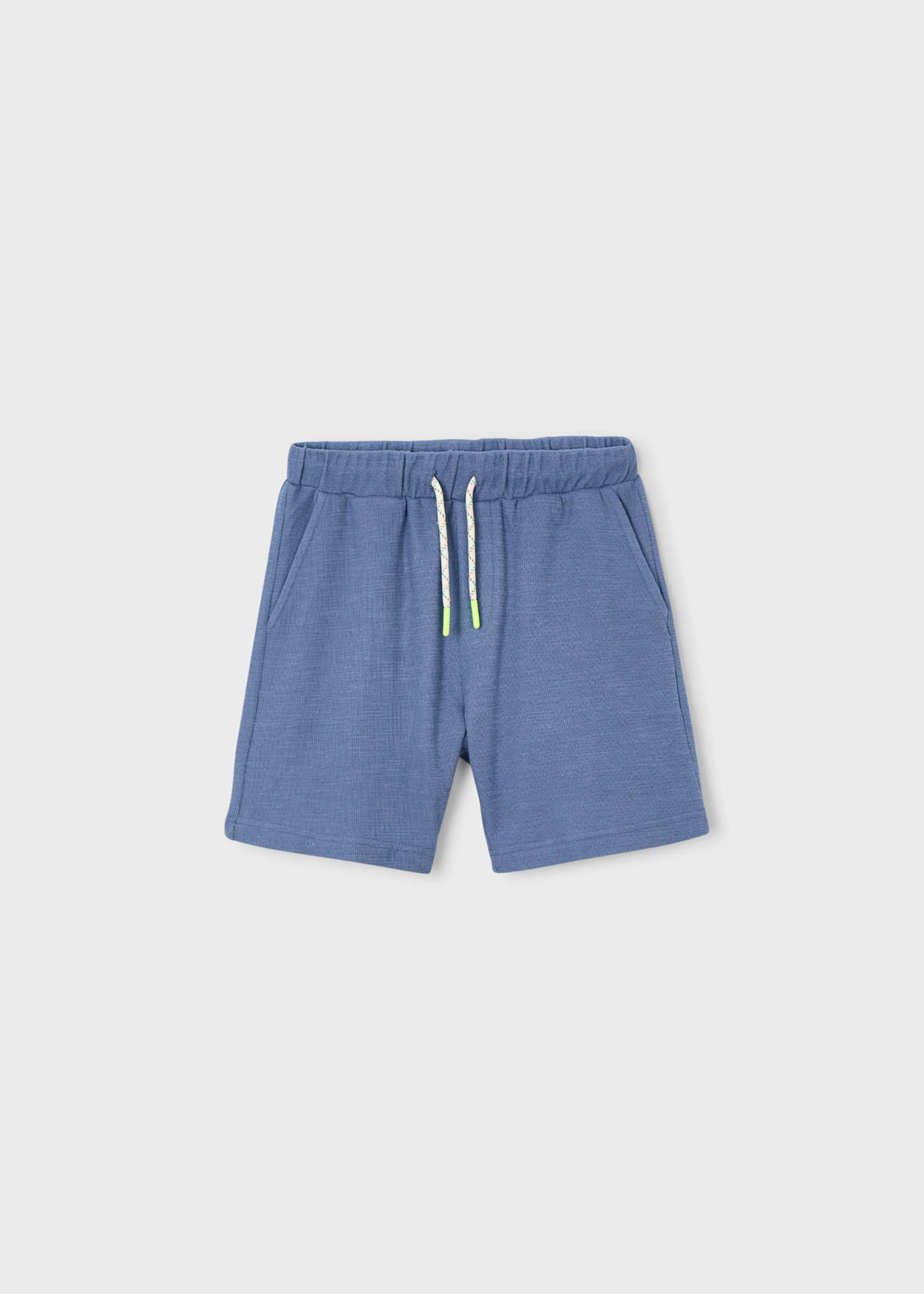 Boston structured knit Bermuda shorts for boys by Mayoral