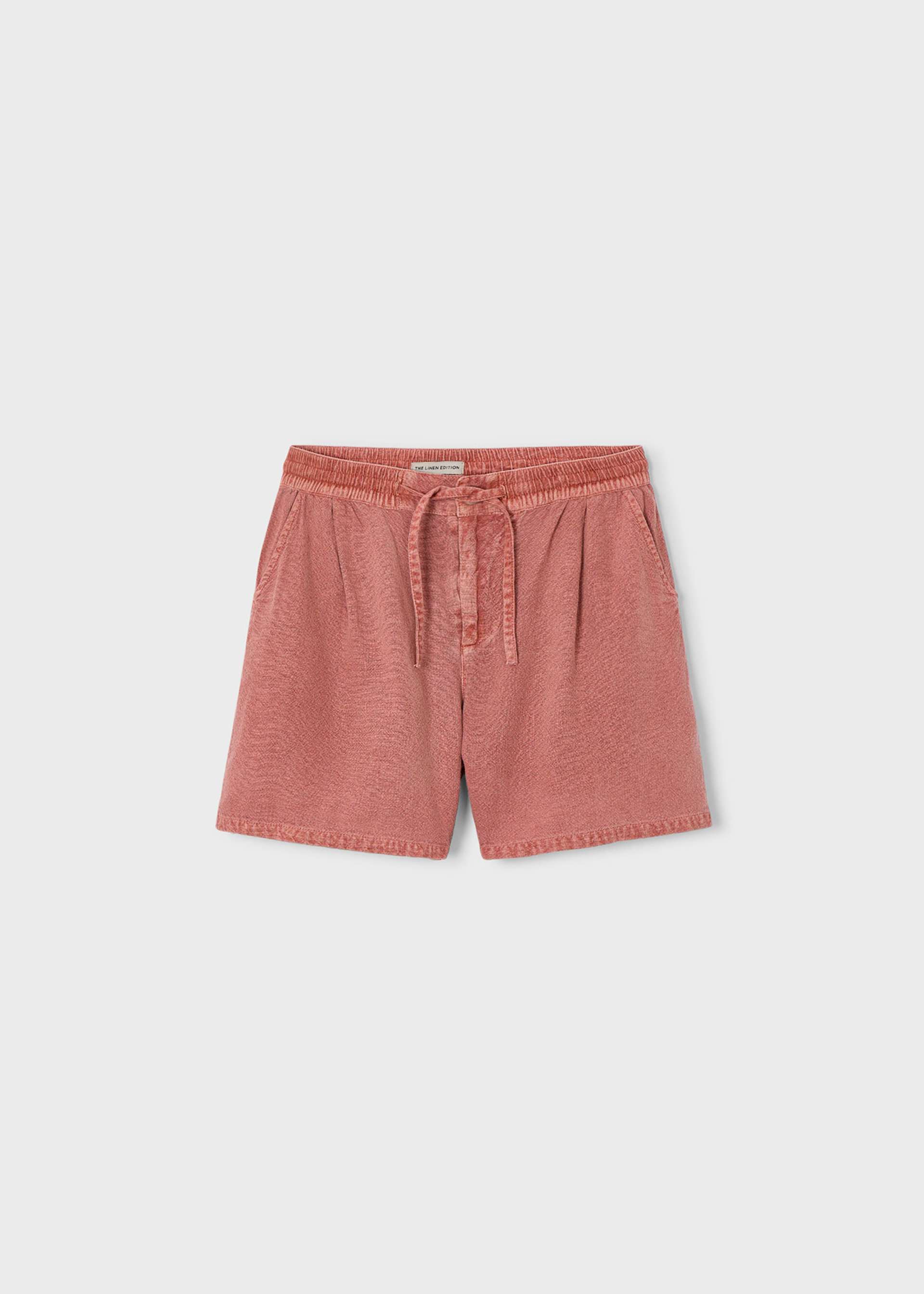 Boy Linen Shorts Boston x Mayoral