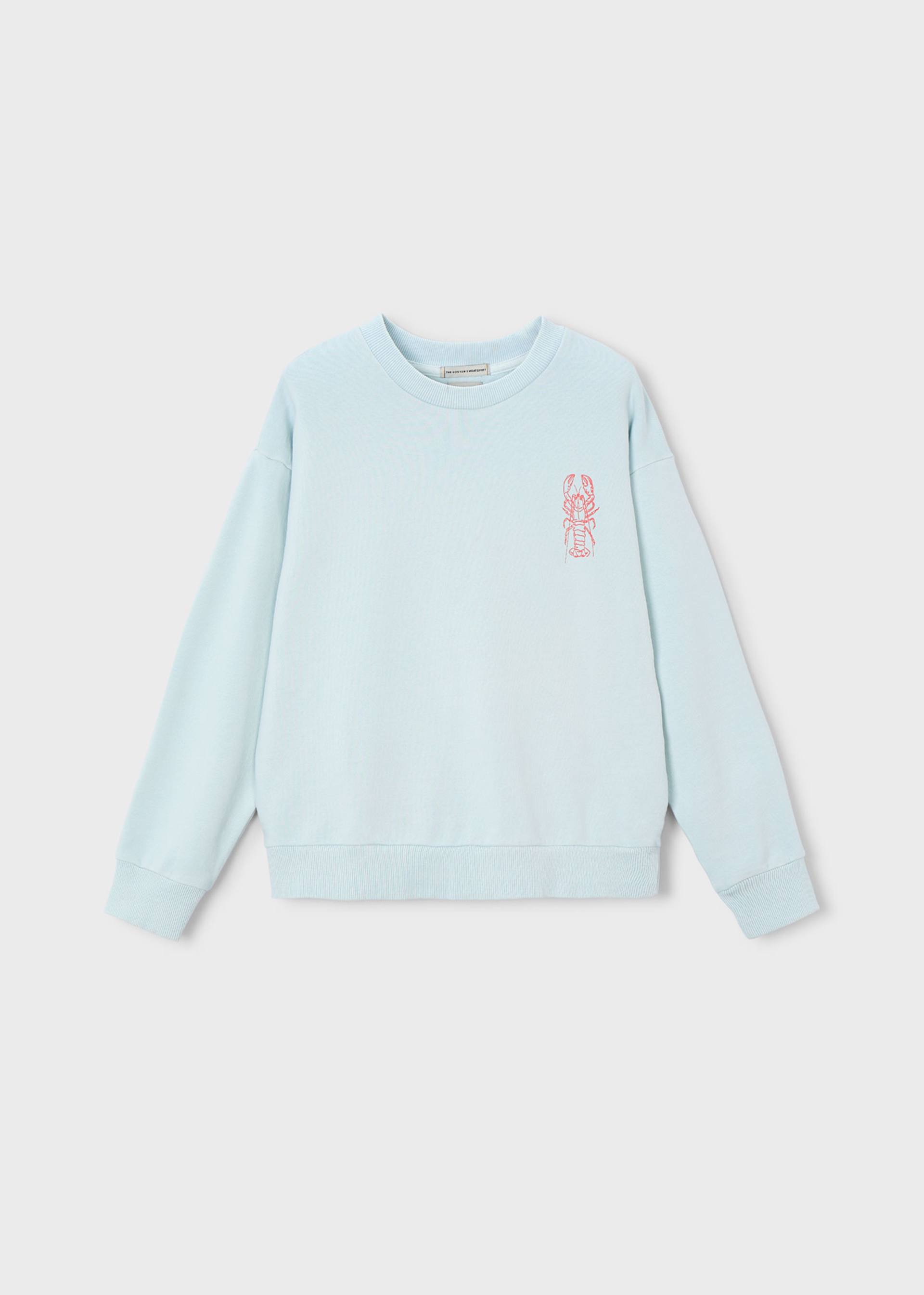Sweatshirt Lobster Boston x Mayoral Jungen