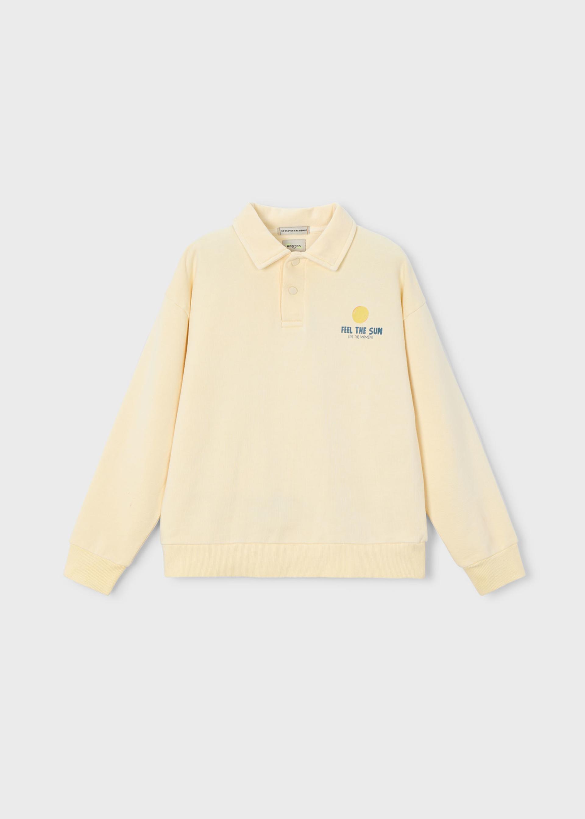 Bluza cu guler polo Boston Kids