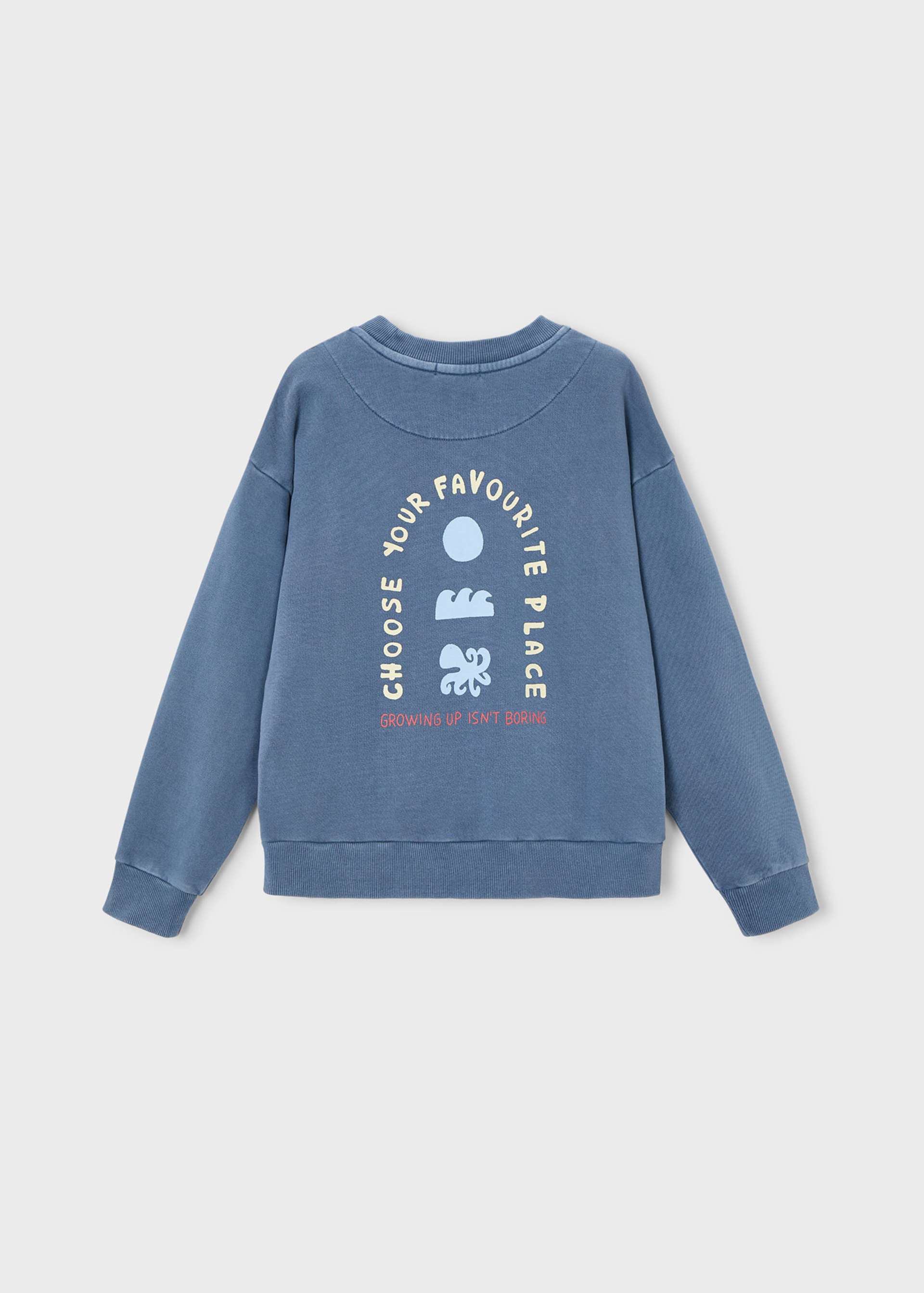 Boy Sweatshirt Graphic