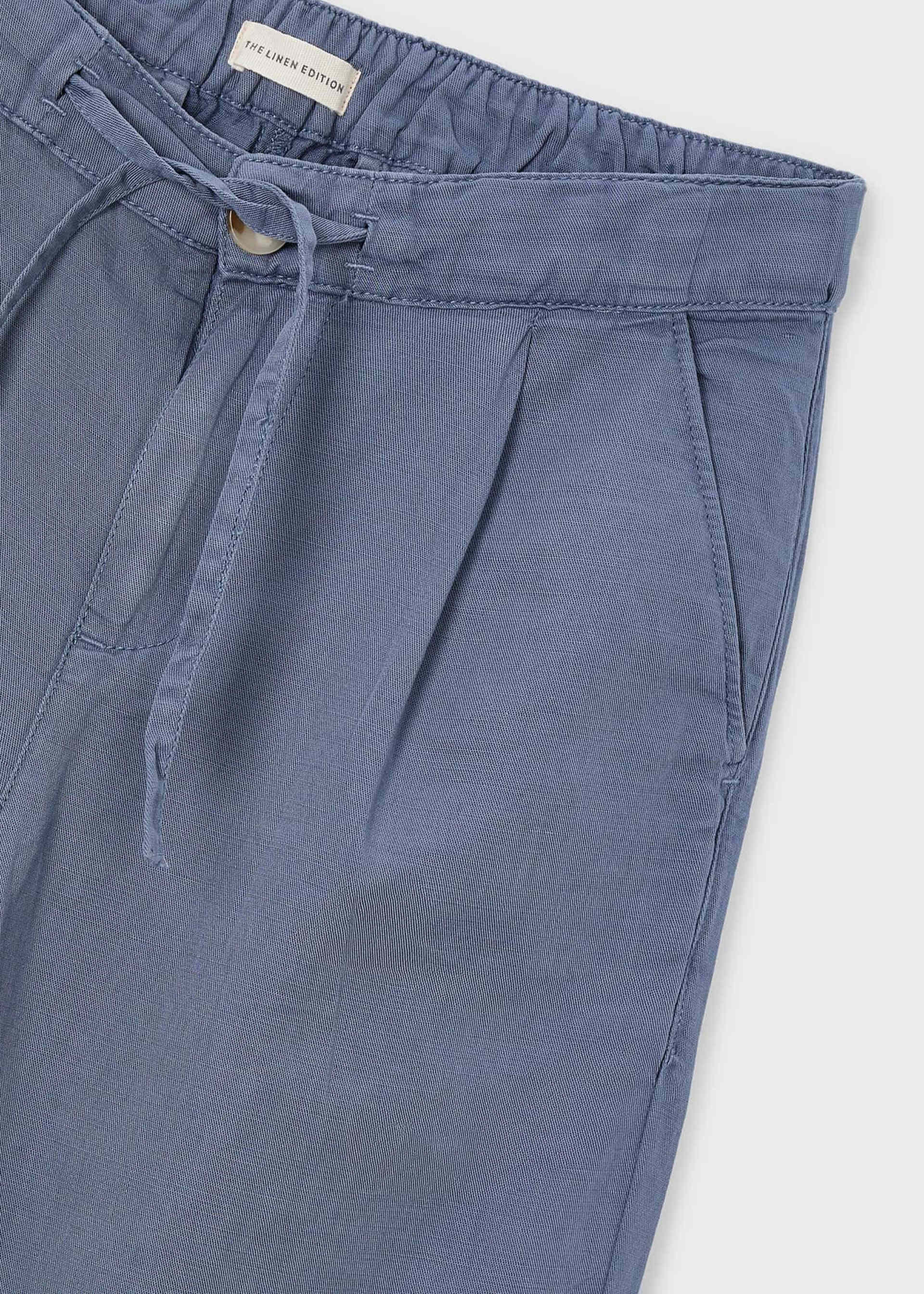 Pantalon lino edit Boston x Mayoral garçon