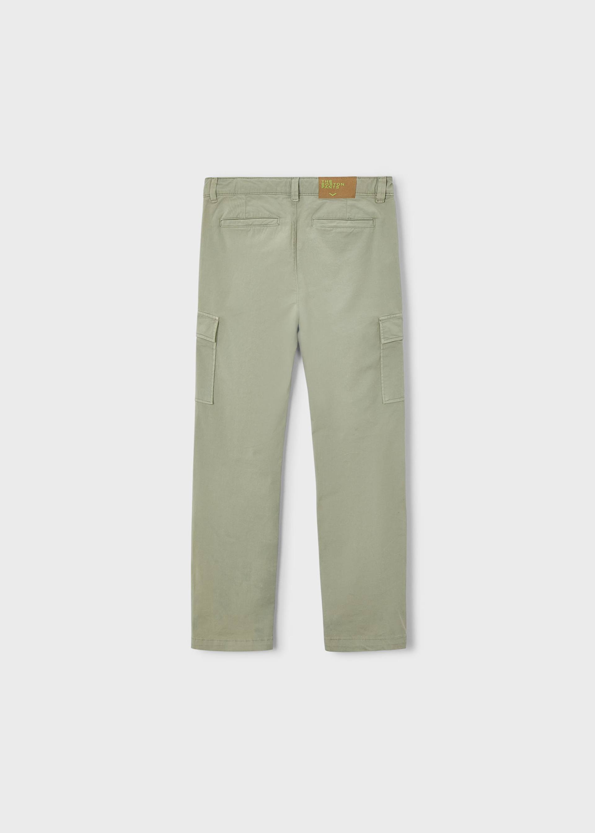 Spodnie chino typu cargo Boston Kids dla chłopca Spodnie chino typu cargo Boston Kids dla chłopca