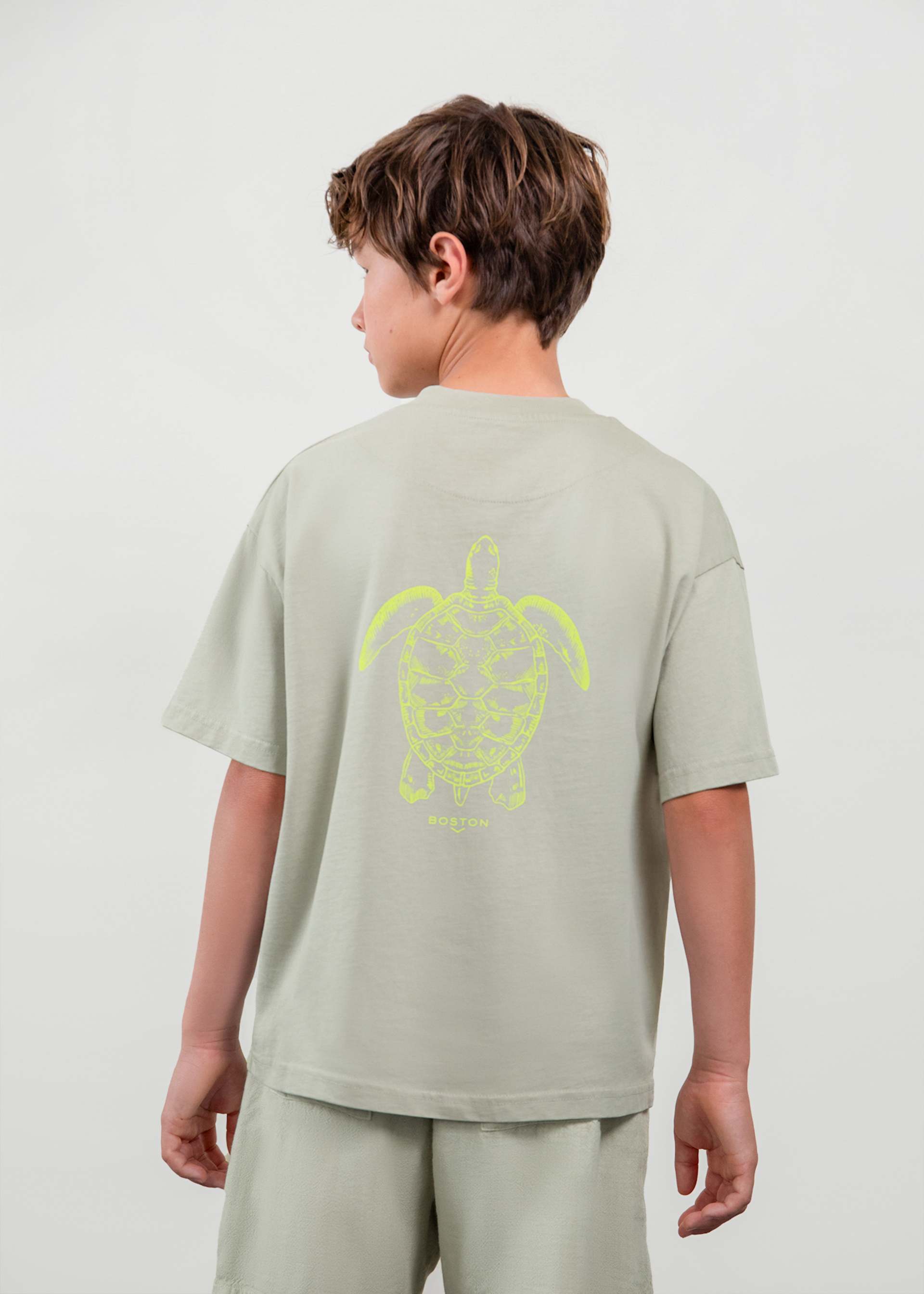 T-shirt tortue Boston Kids