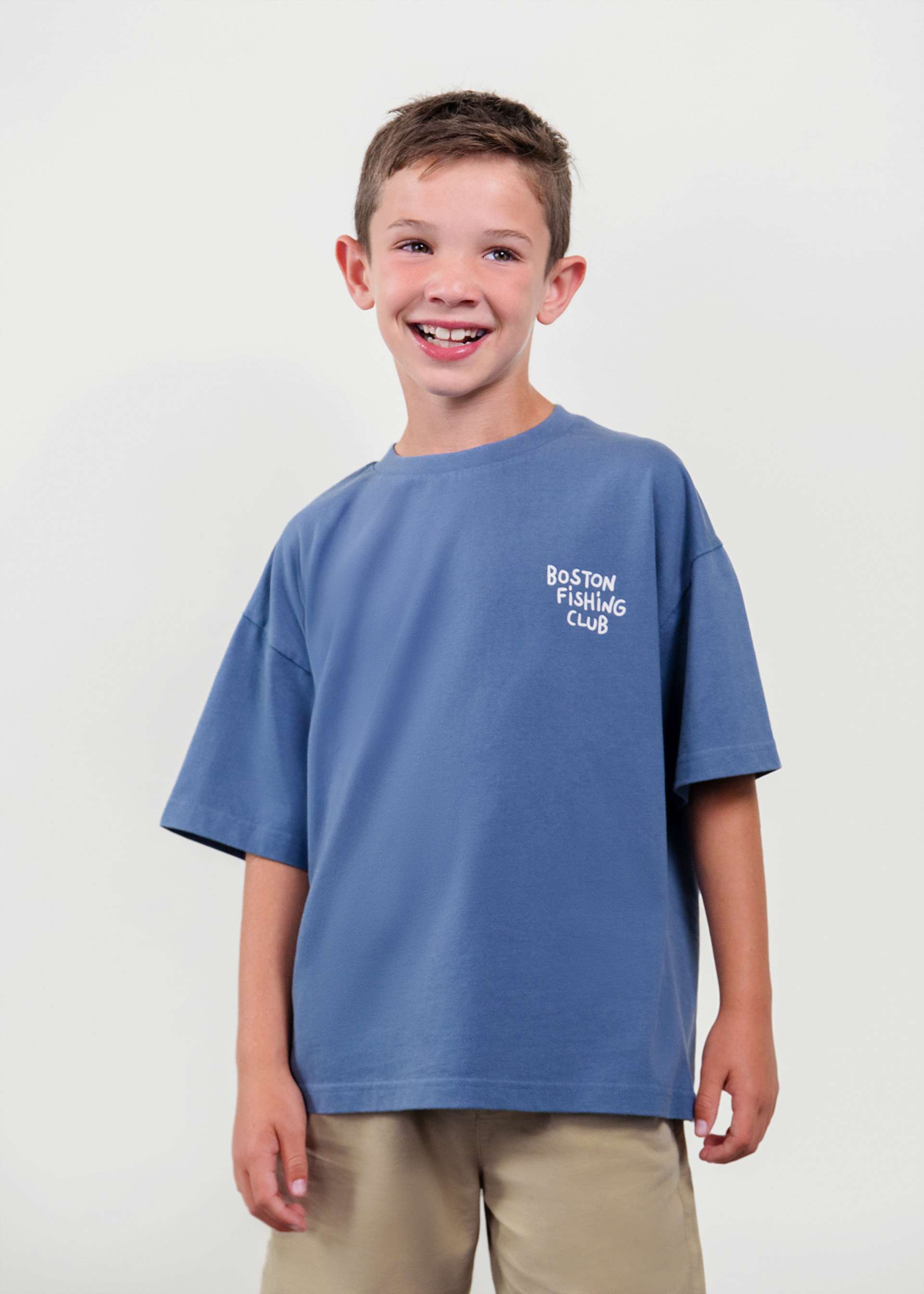 T-Shirt Printmotiv Jungen Boston Kids