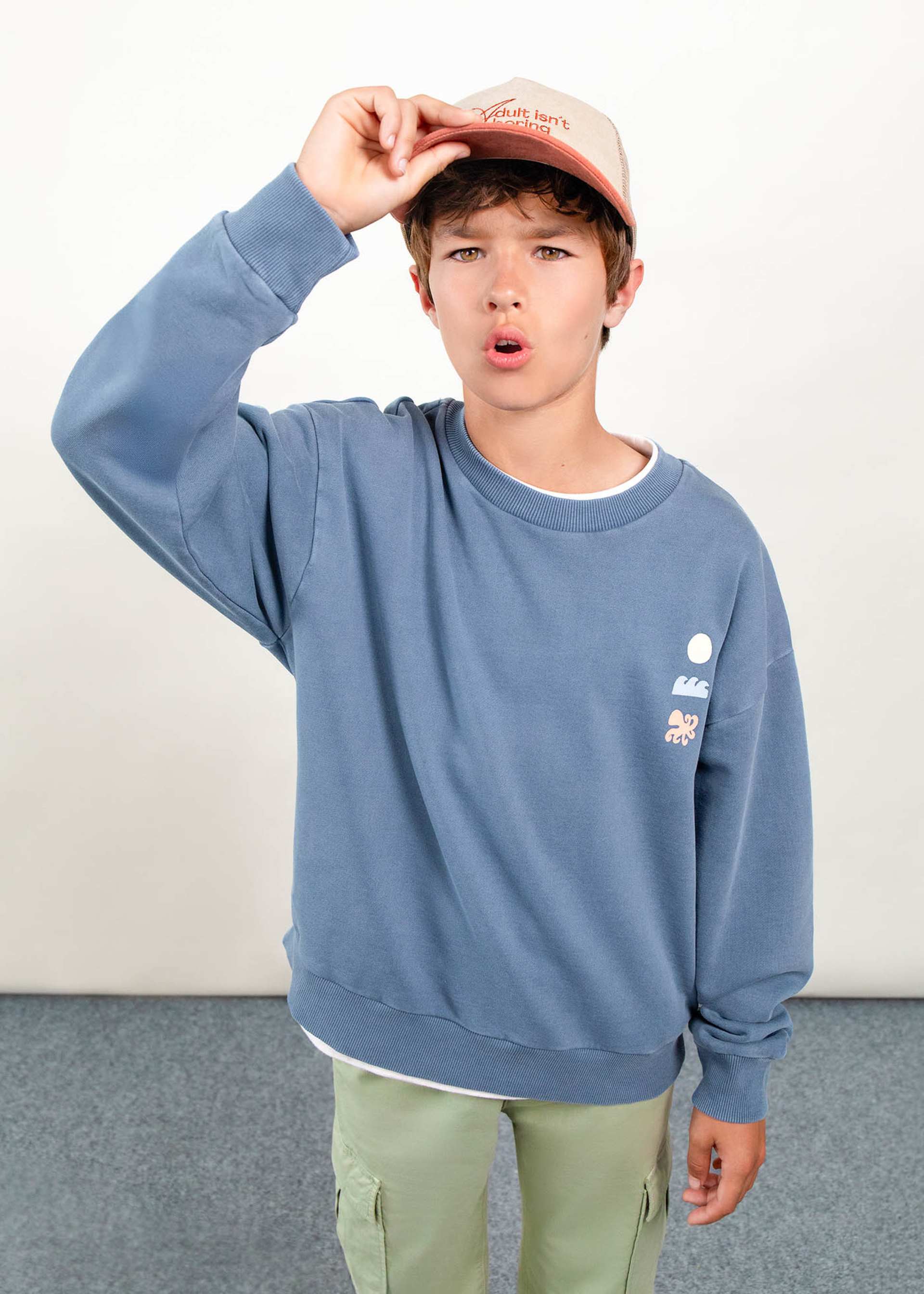 Boy Sweatshirt Graphic