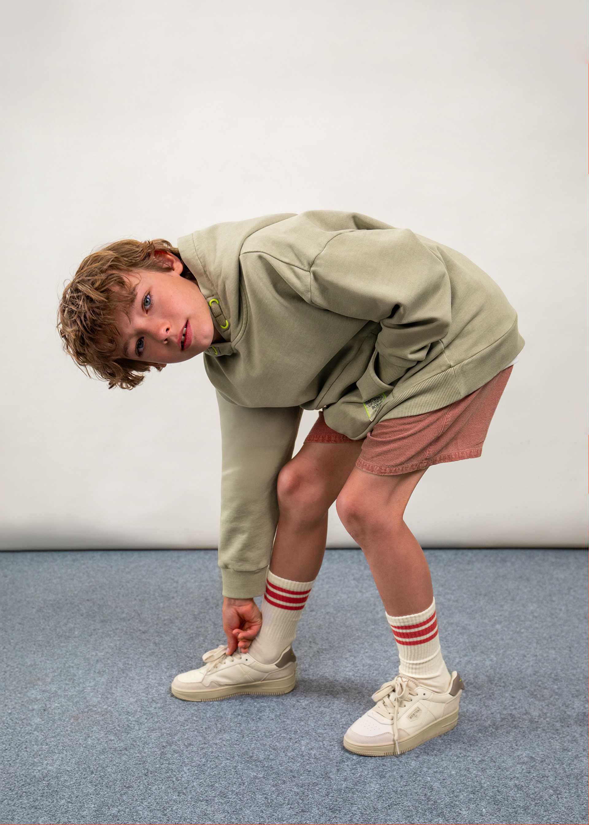 Sudadera capucha Boston Kids