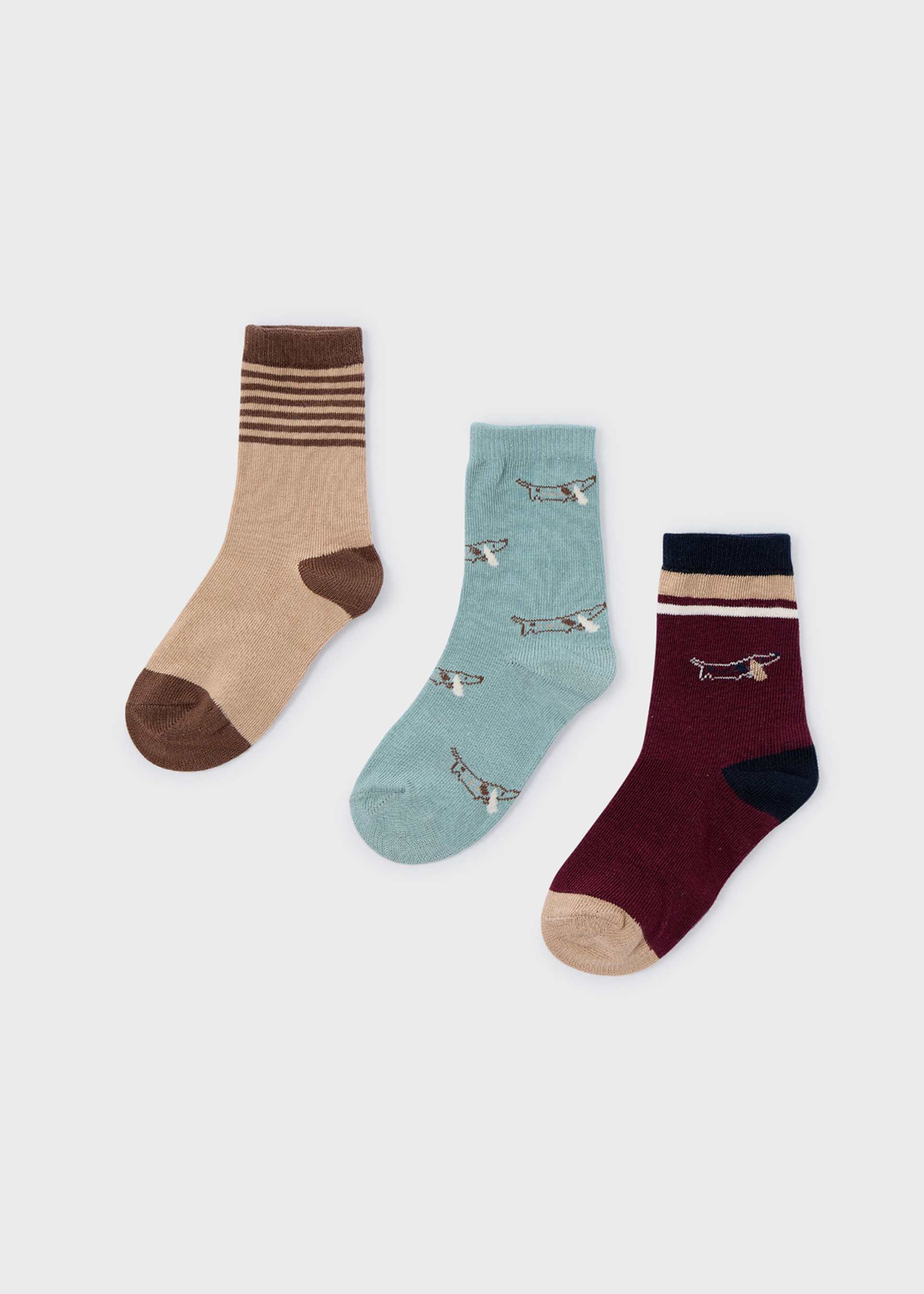 Set 3 calze corte bambino