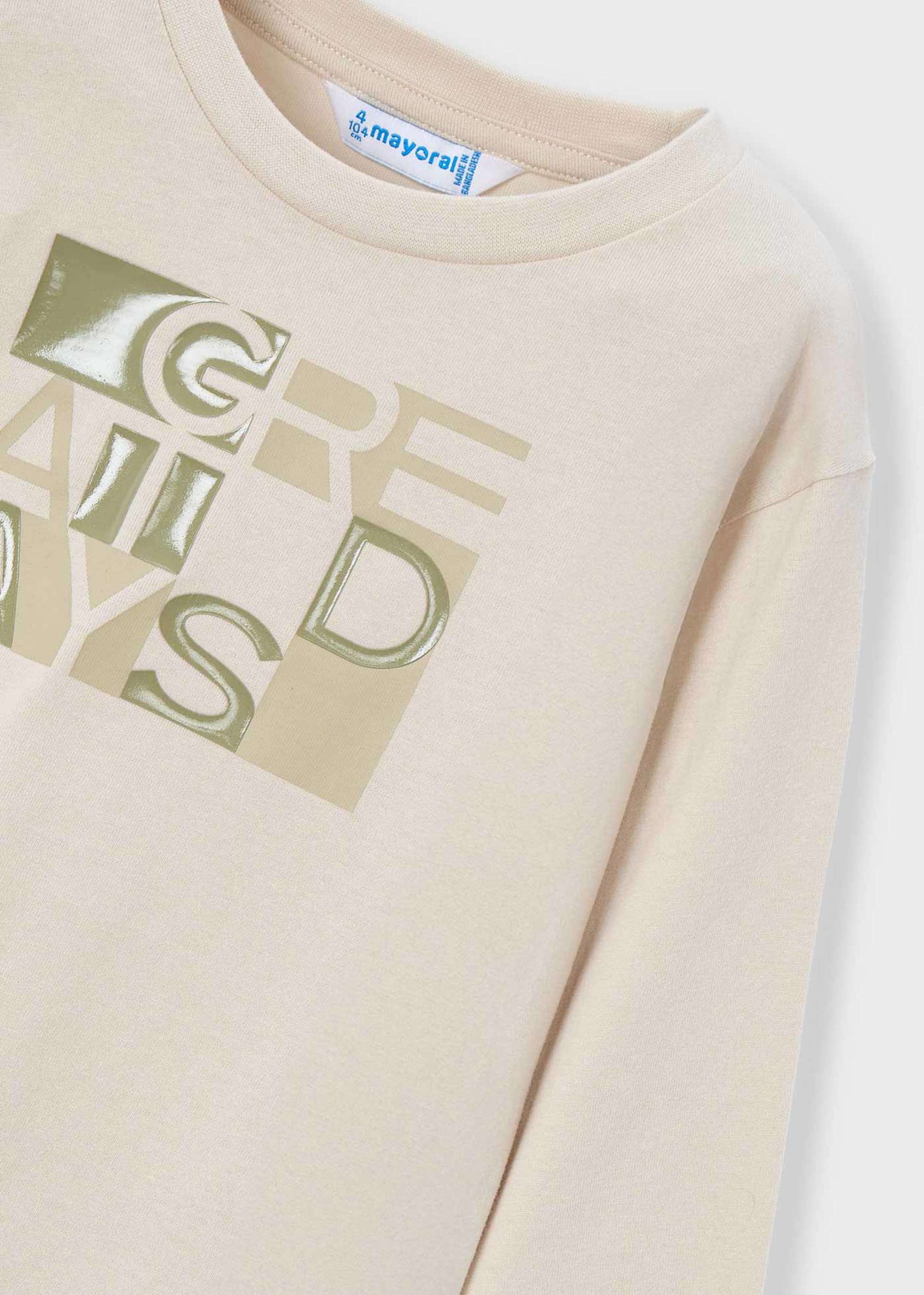 T-shirt texte garçon