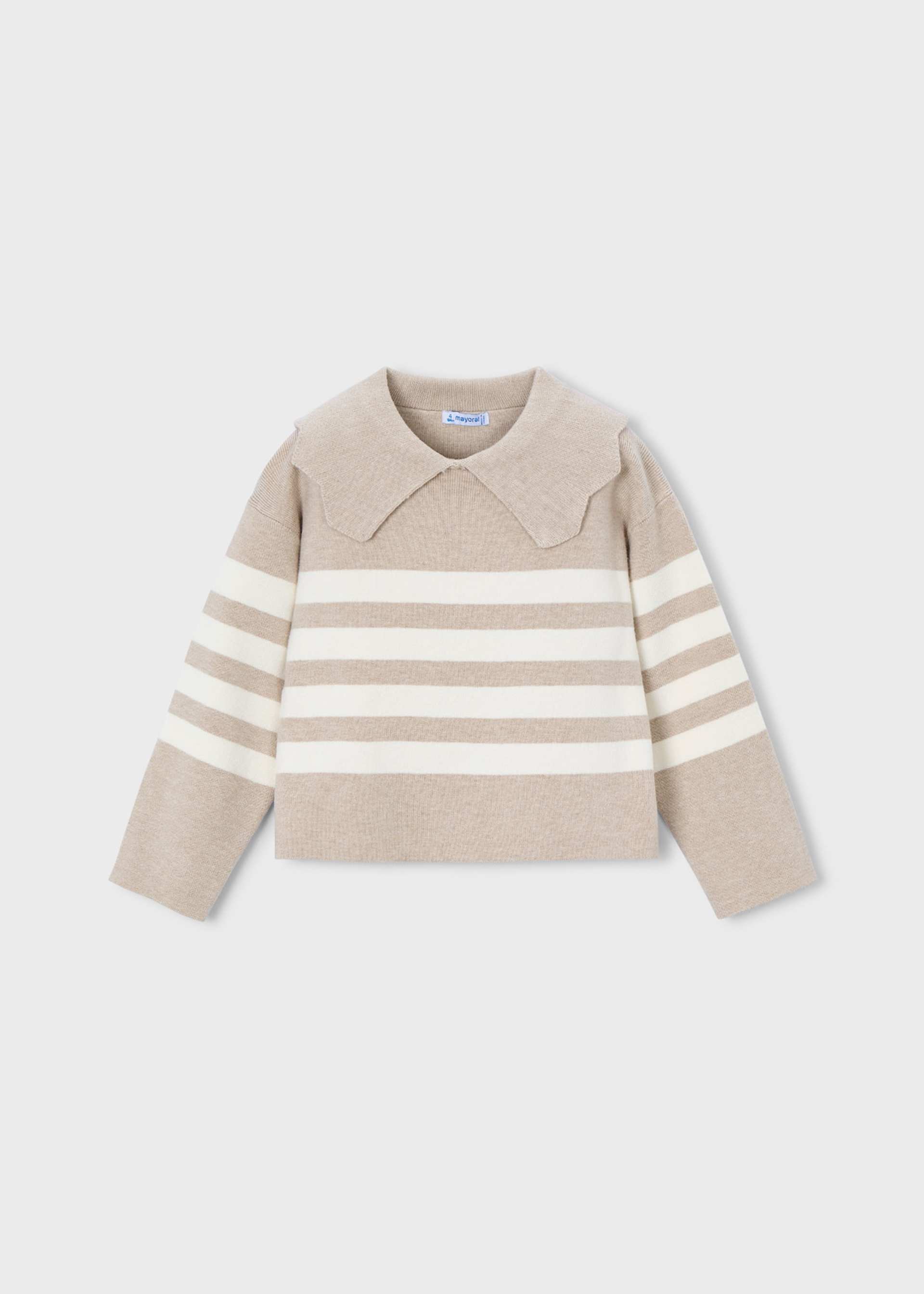 Girls striped jumper