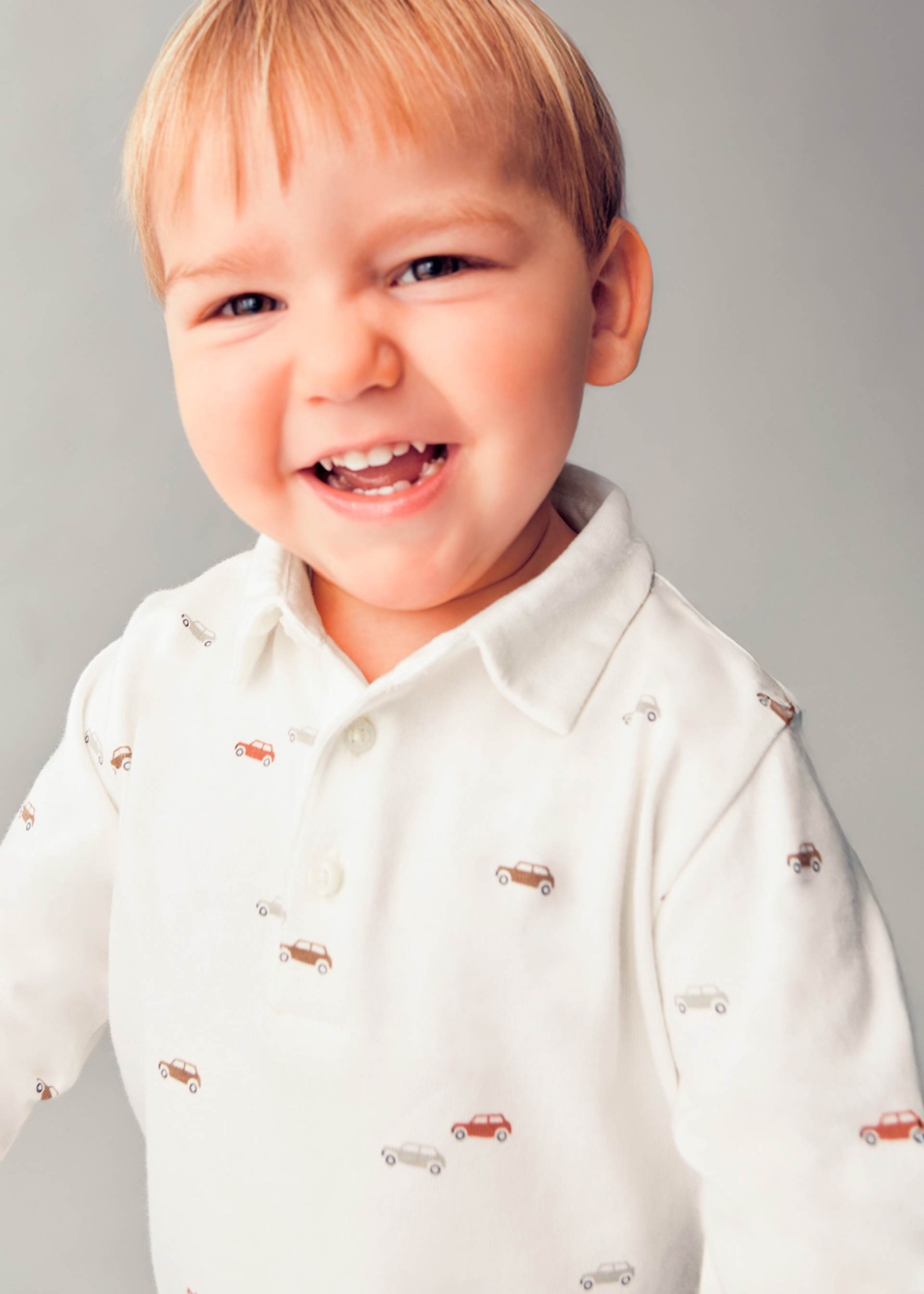 Baby print polo shirt Baby print polo shirt