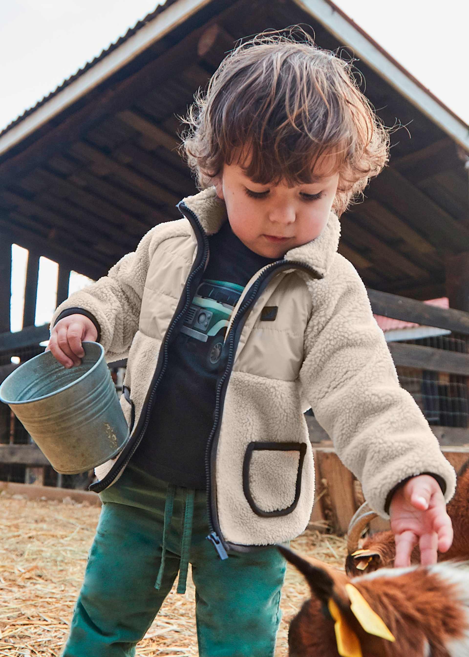 Baby Sherpa Zip Sweatshirt