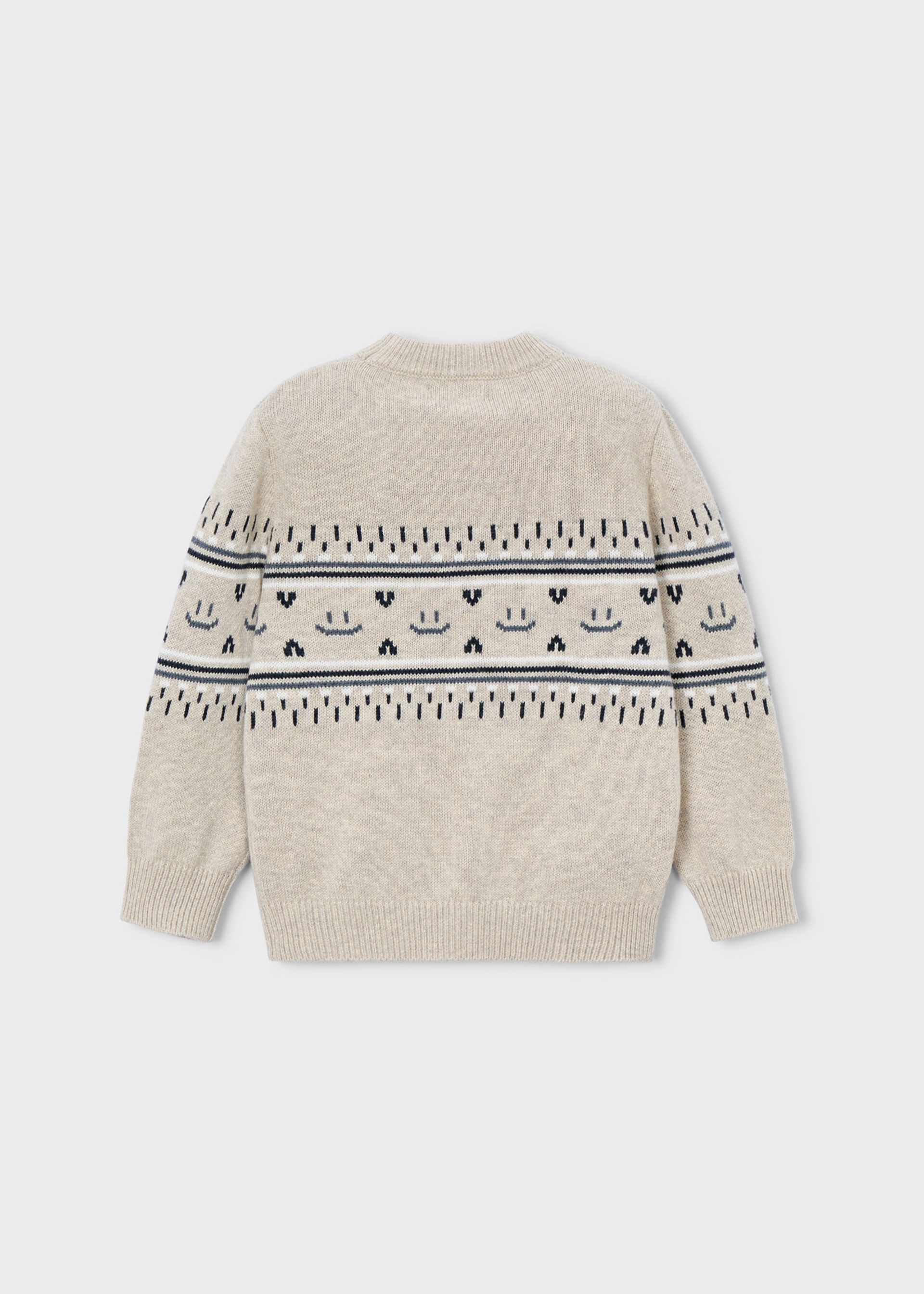 Pull  à bordure unisexe