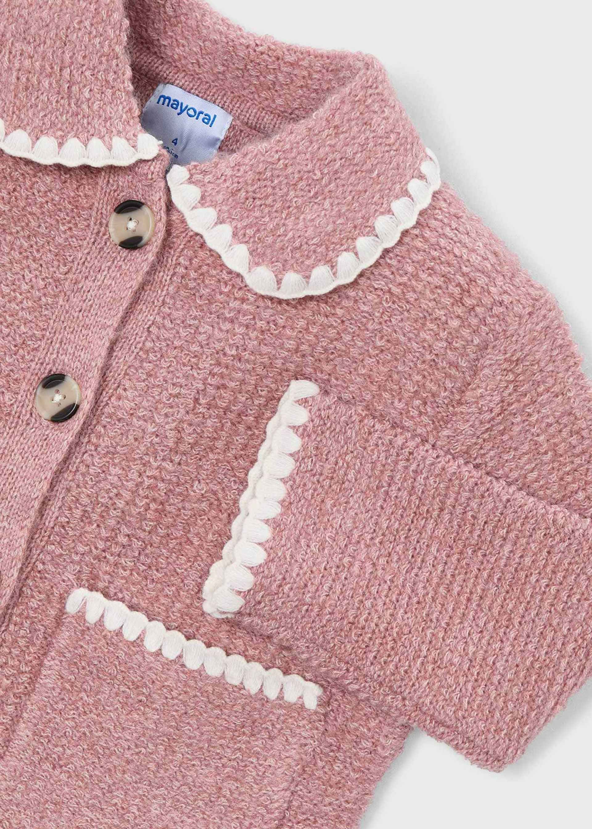 Giacca tricot bambina