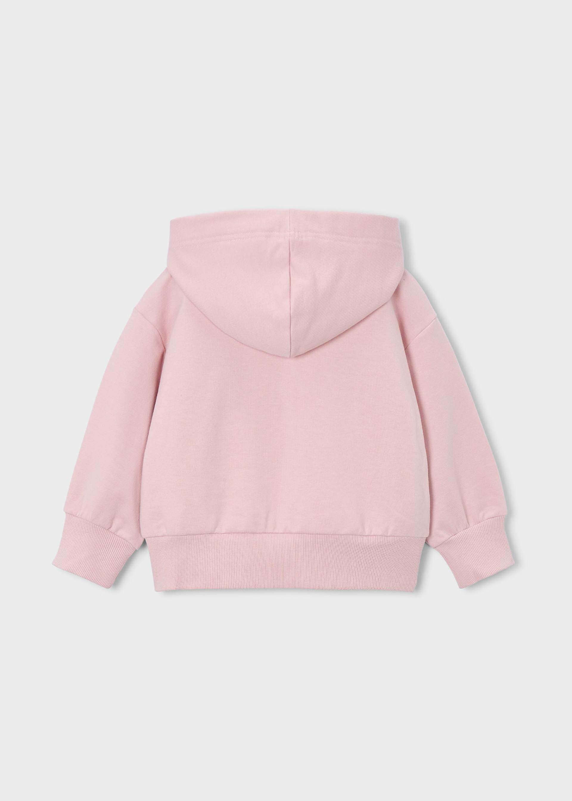 Sudadera cremallera niña