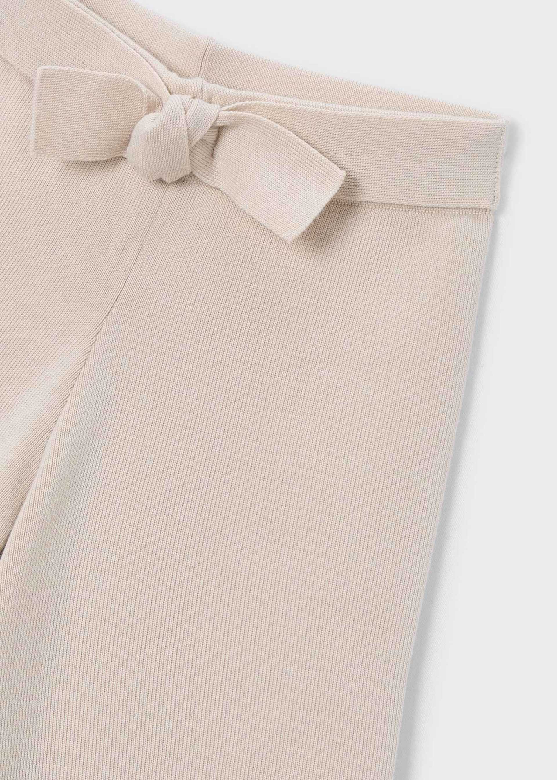 Pantalon culotte en tricot fille
