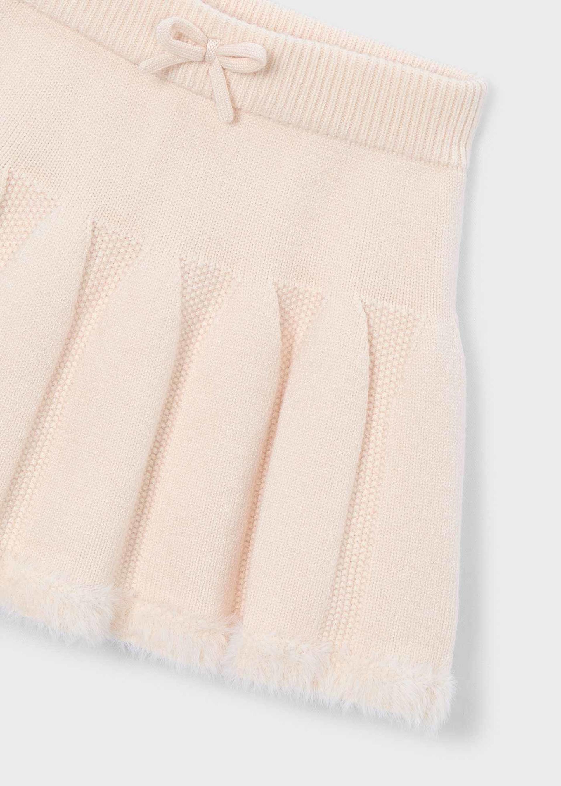 Gonna tricot bambina