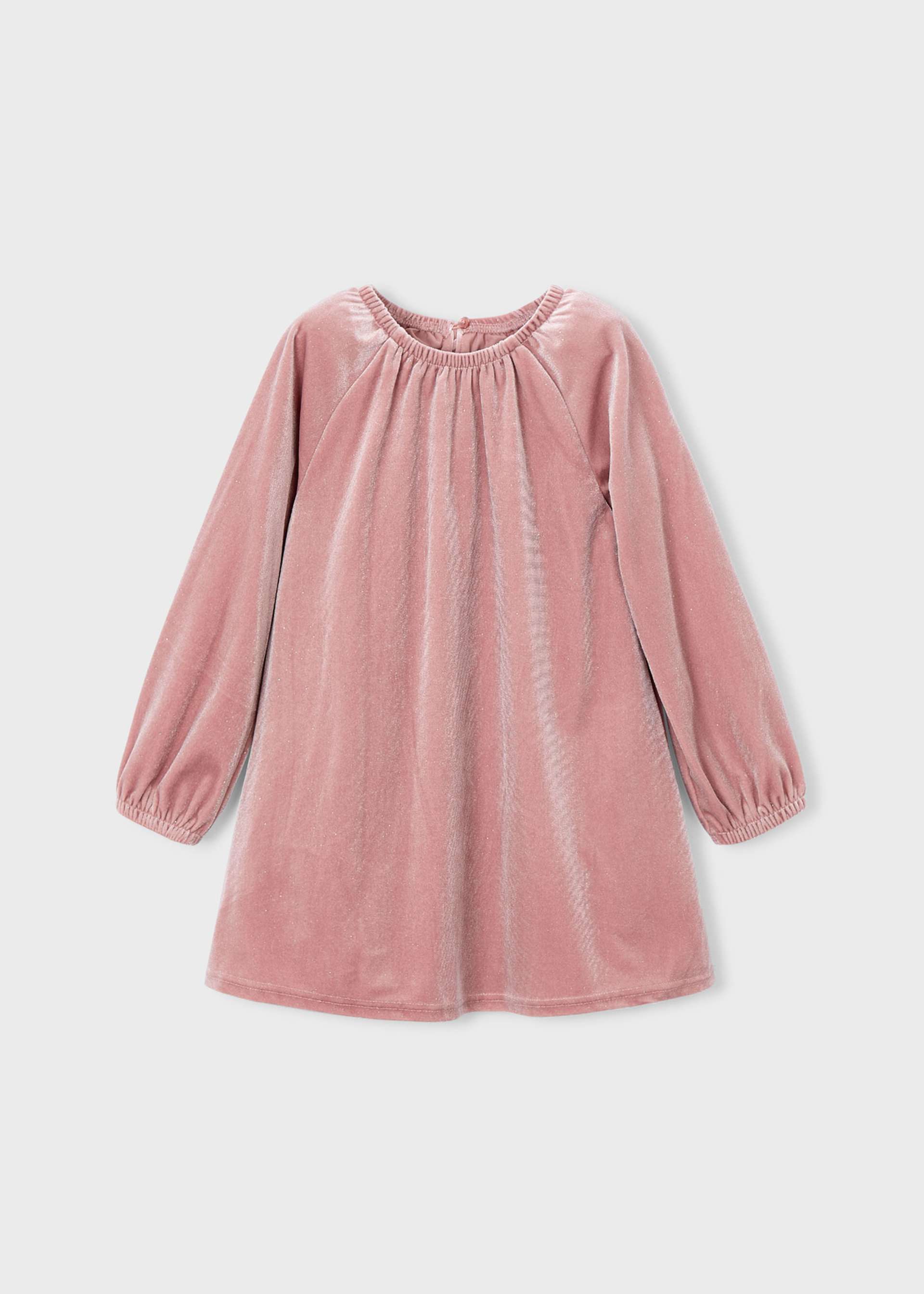 Samtkleid Glanzeffekt Mädchen