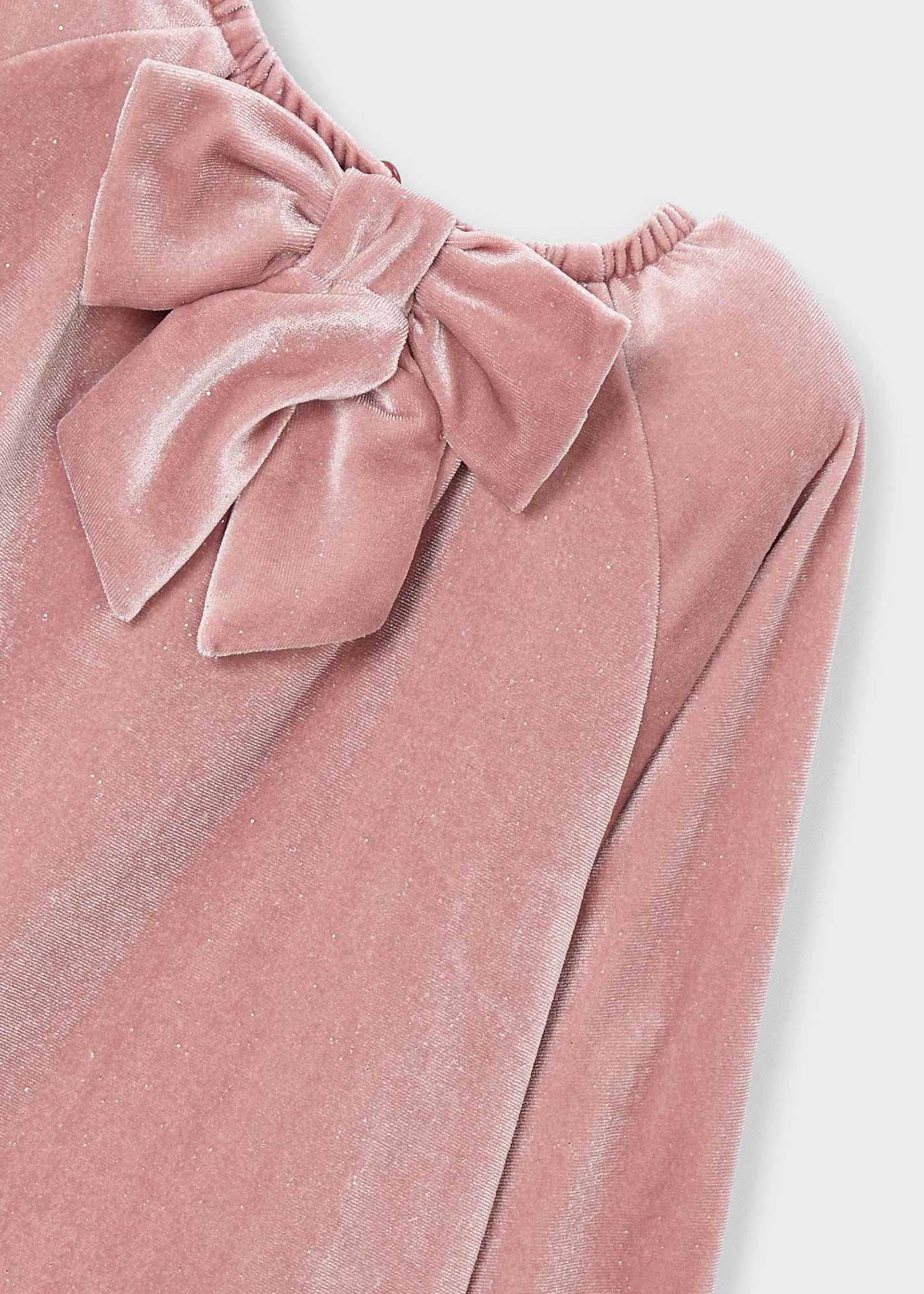 Samtkleid Glanzeffekt Mädchen