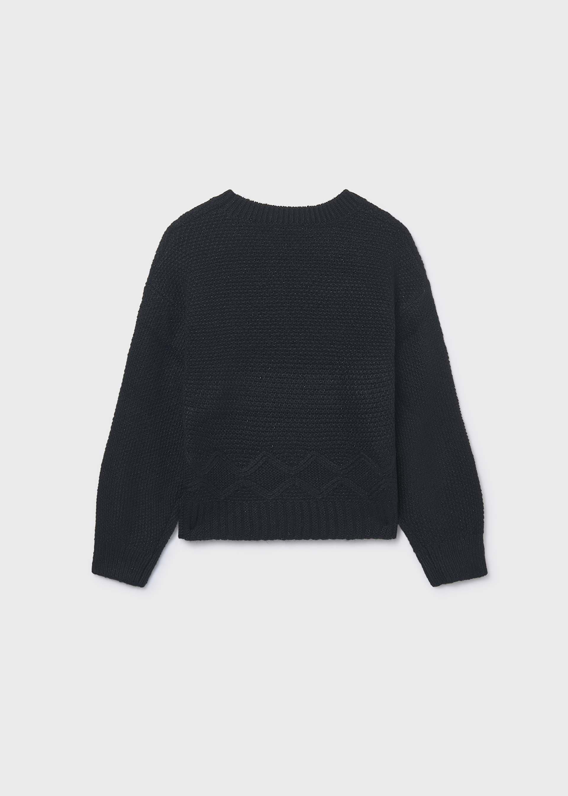 Pullover Metallicfäden Mädchen