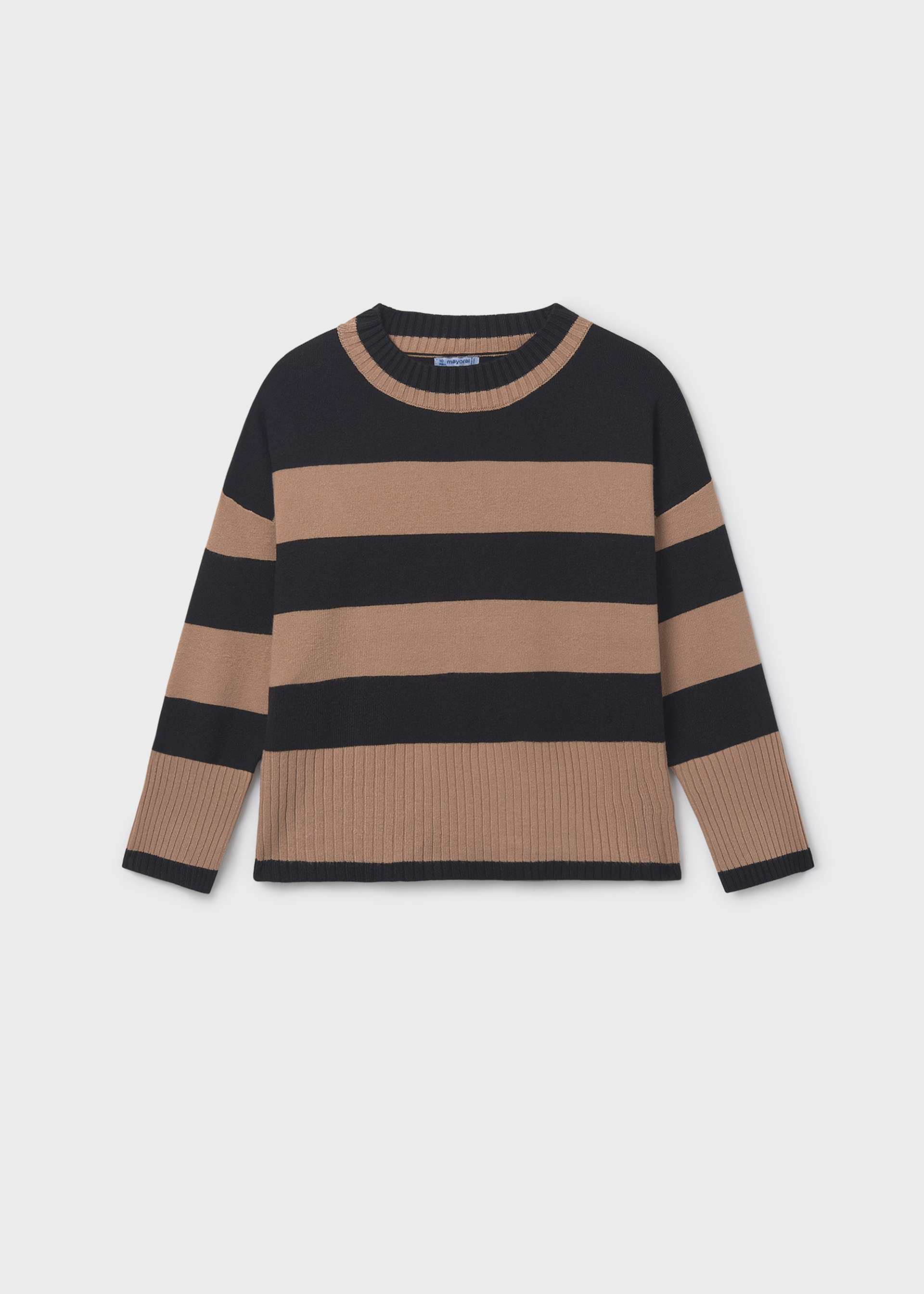 Girls striped jumper