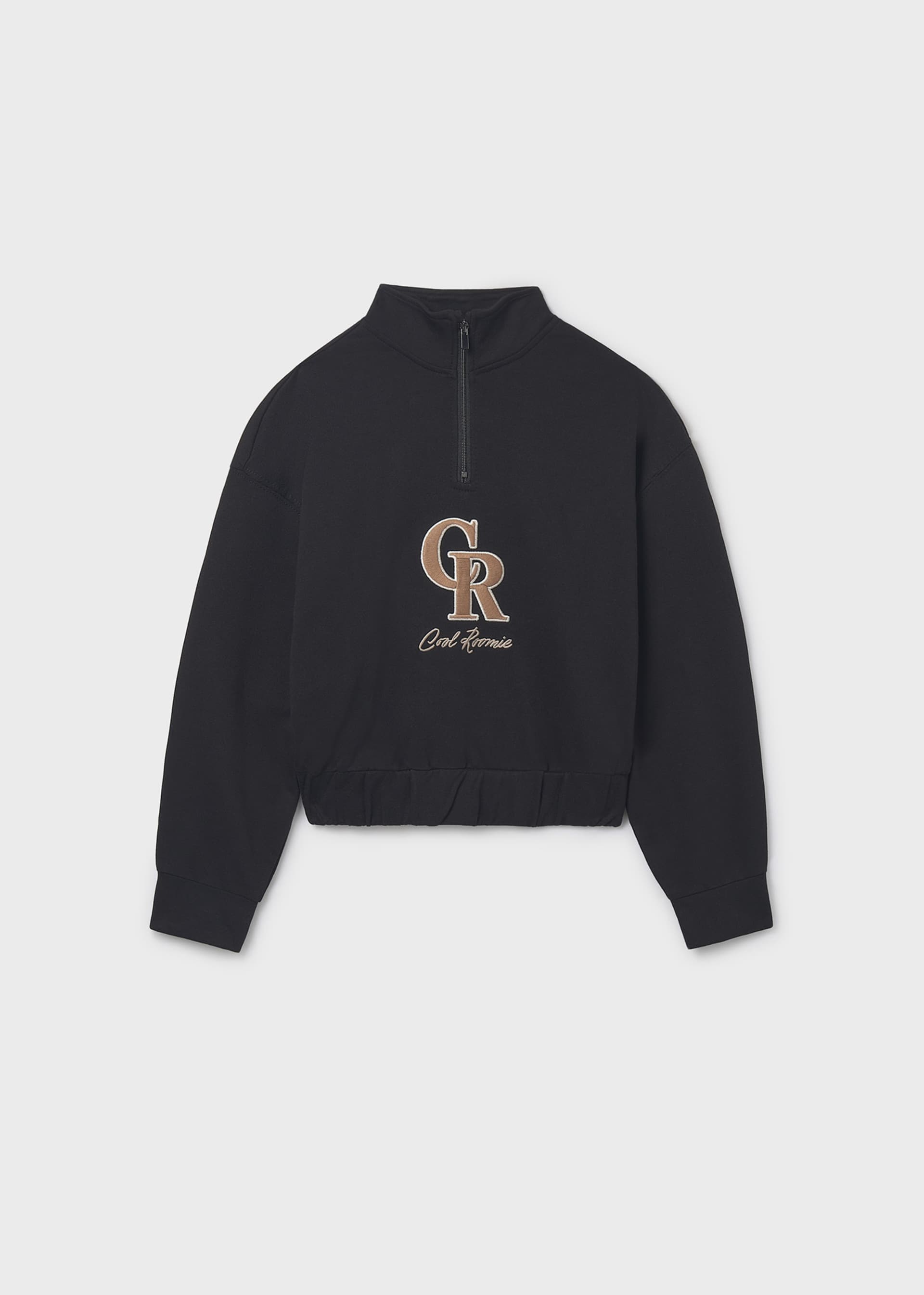Girl Embossed Sweatshirt
