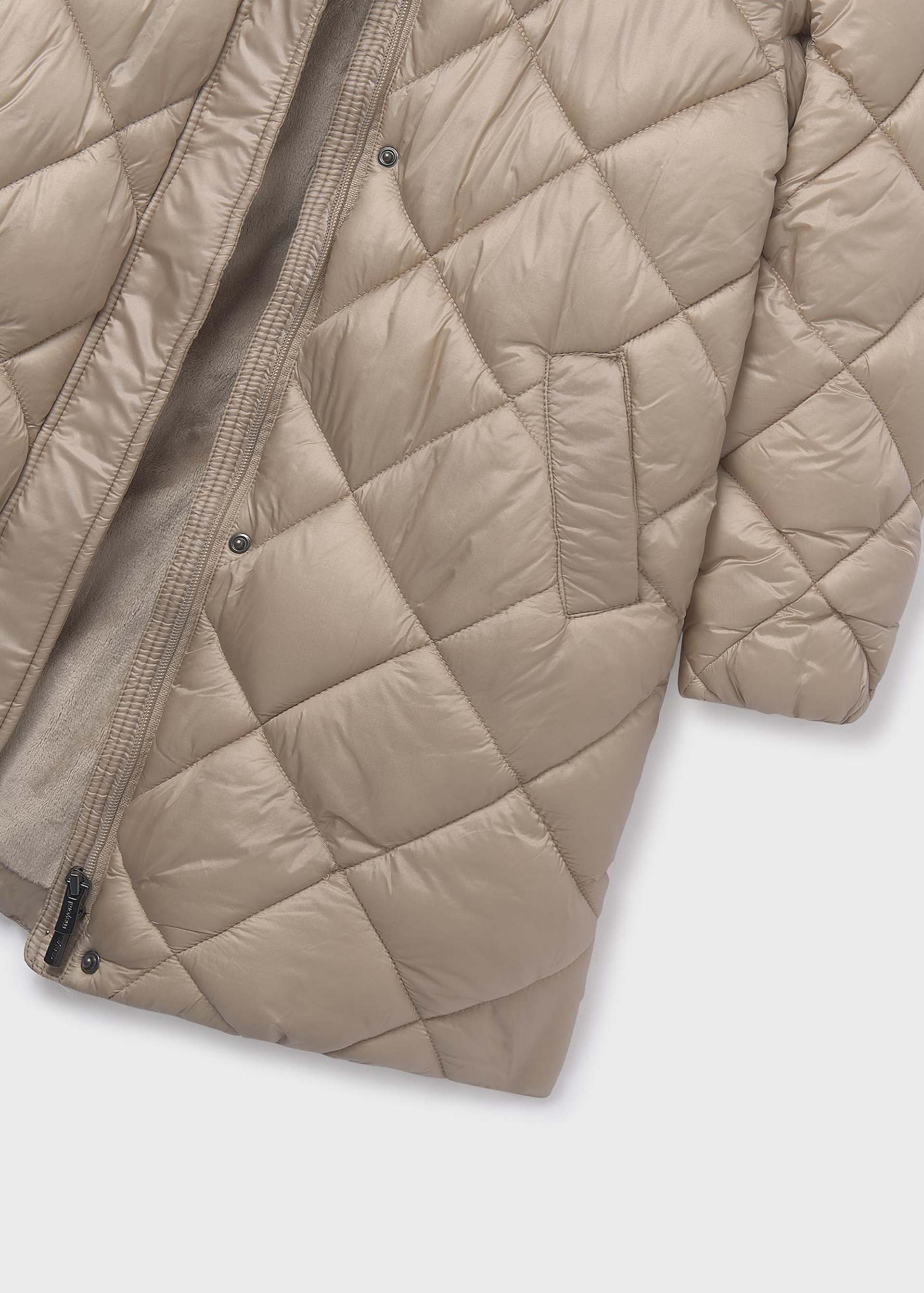 Lange Winterjacke Teenager Mädchen