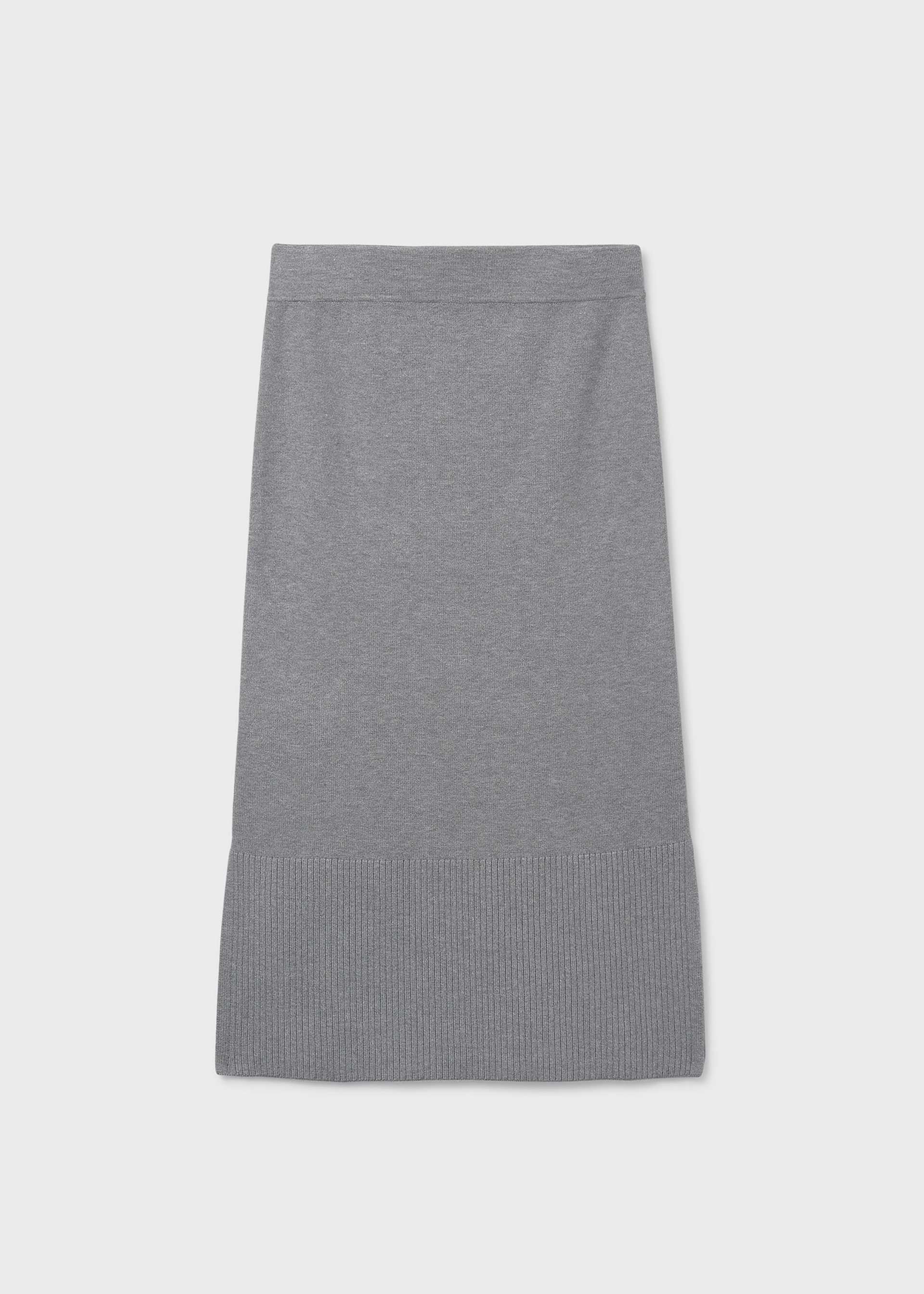Girls midi knitted skirt