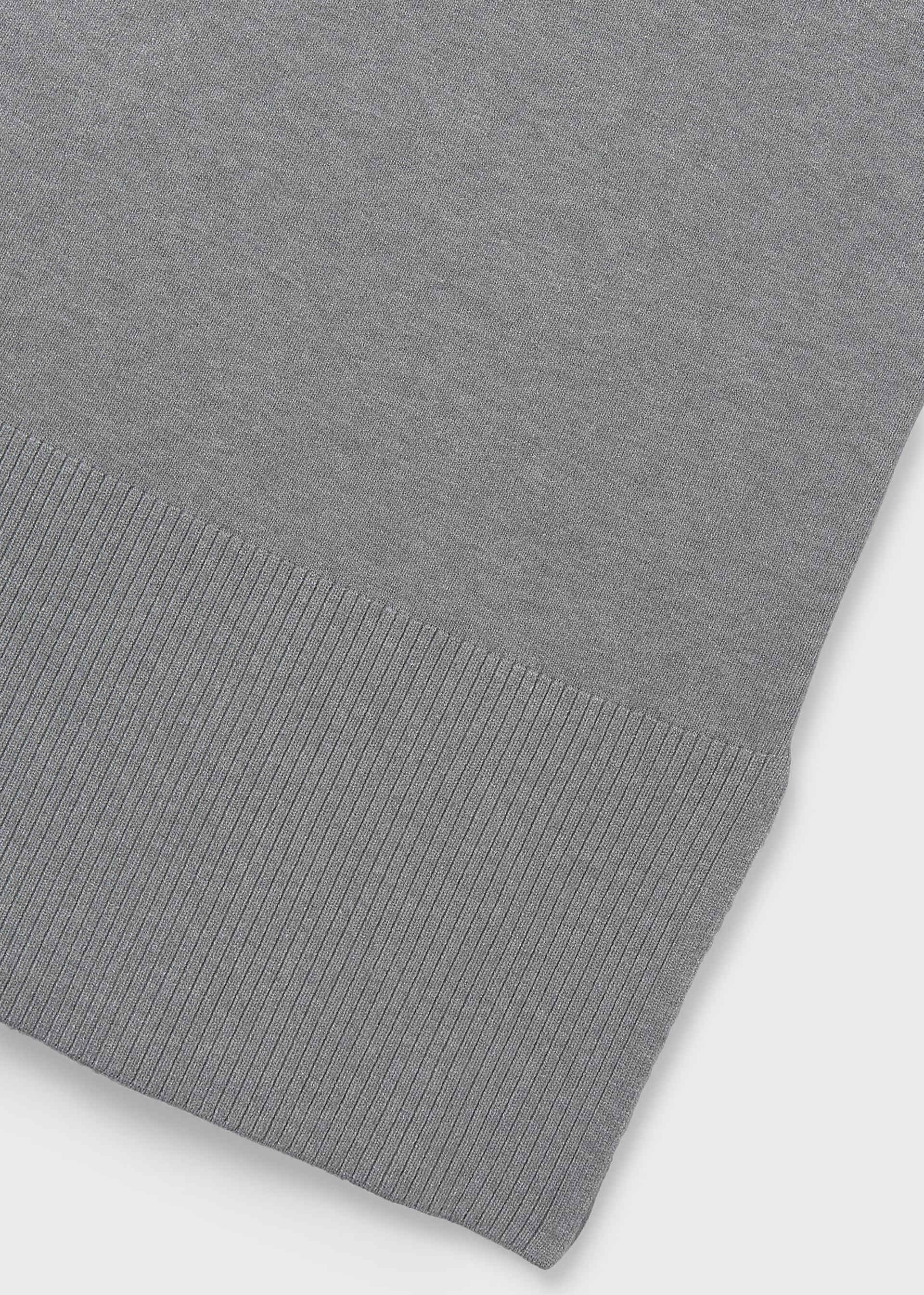 Spódnica midi trykotowa dla dziewczynki