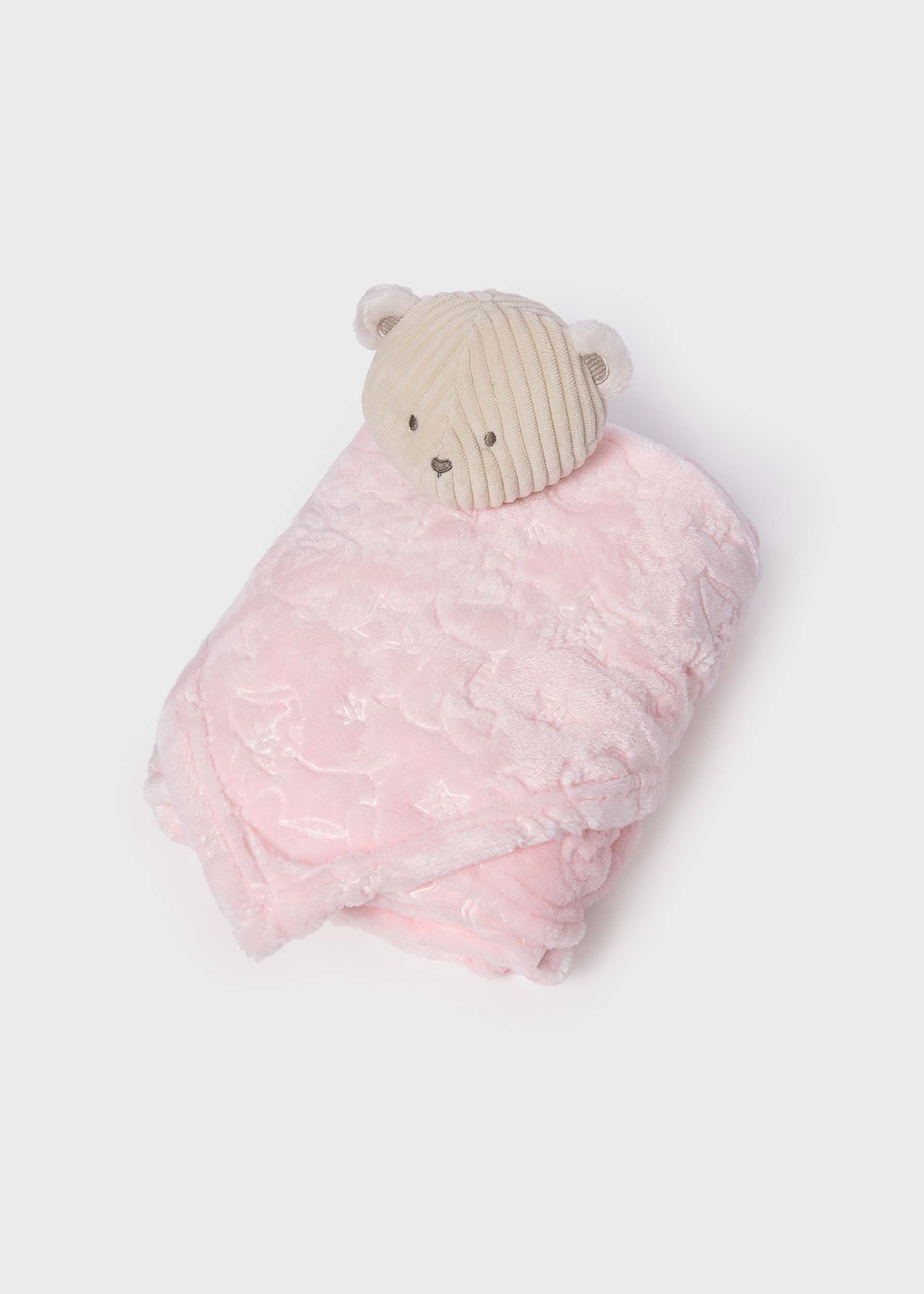 Baby Plush Blanket with Toy