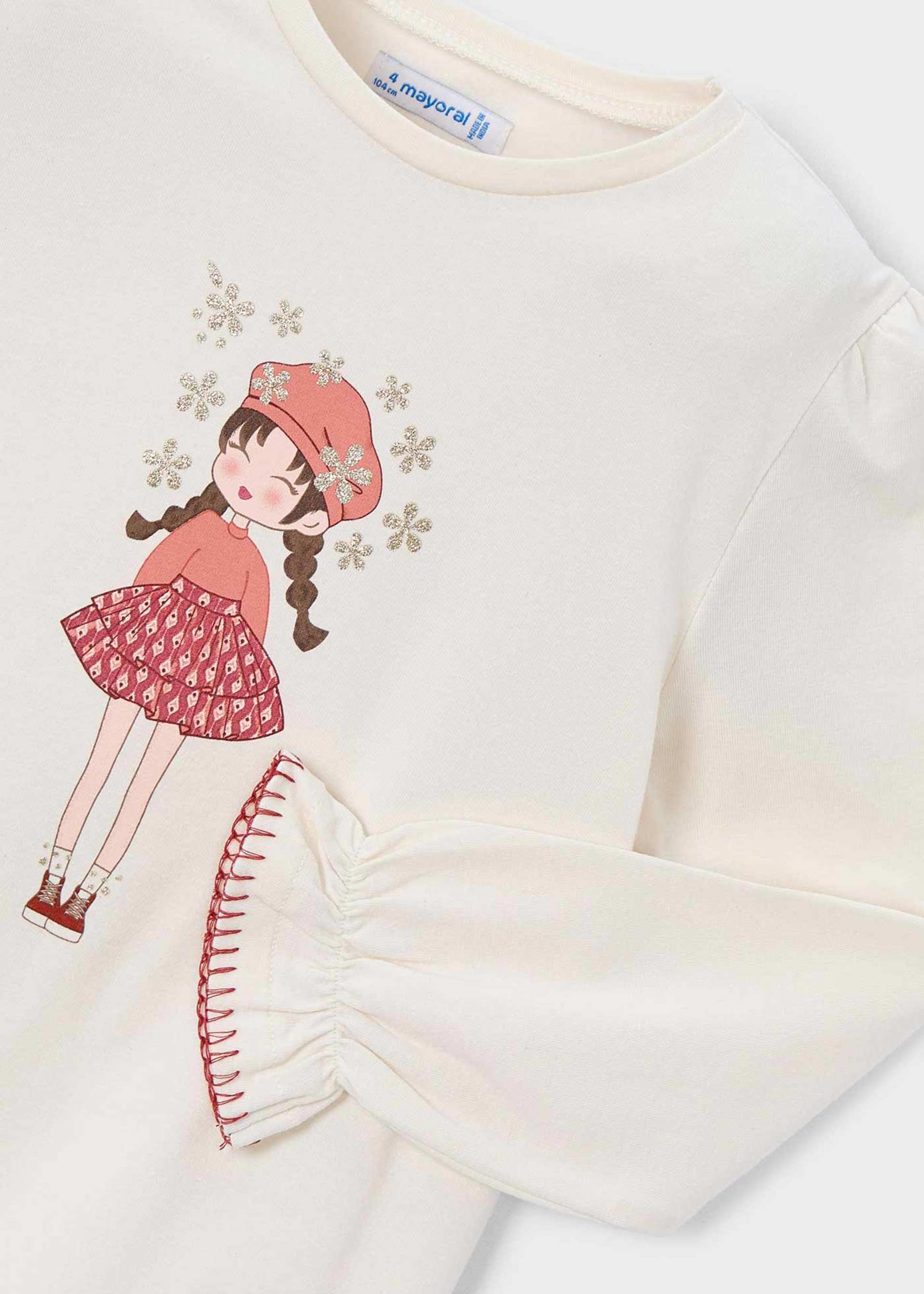 T-shirt poupée fille