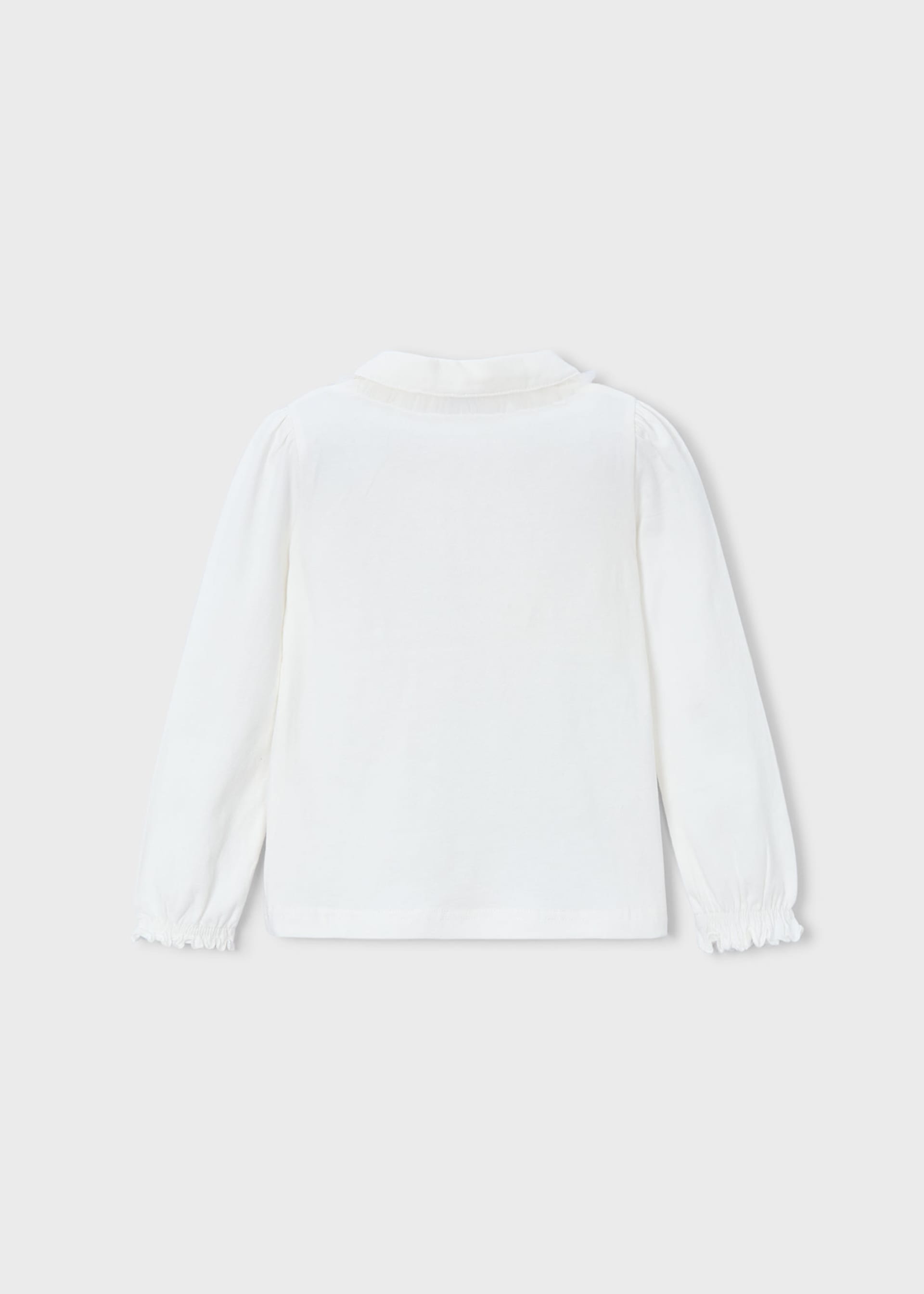 Polo cuello bebé niña