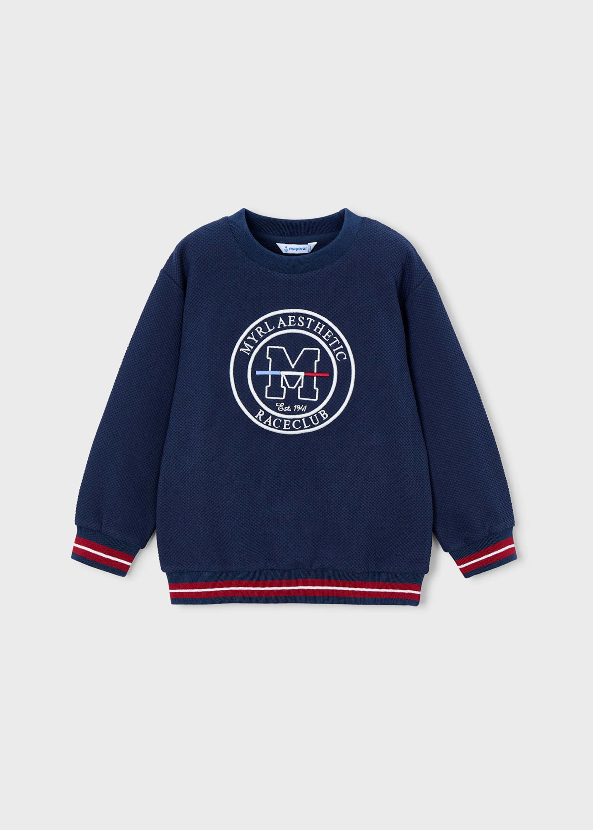 Boy's embroidered jumper