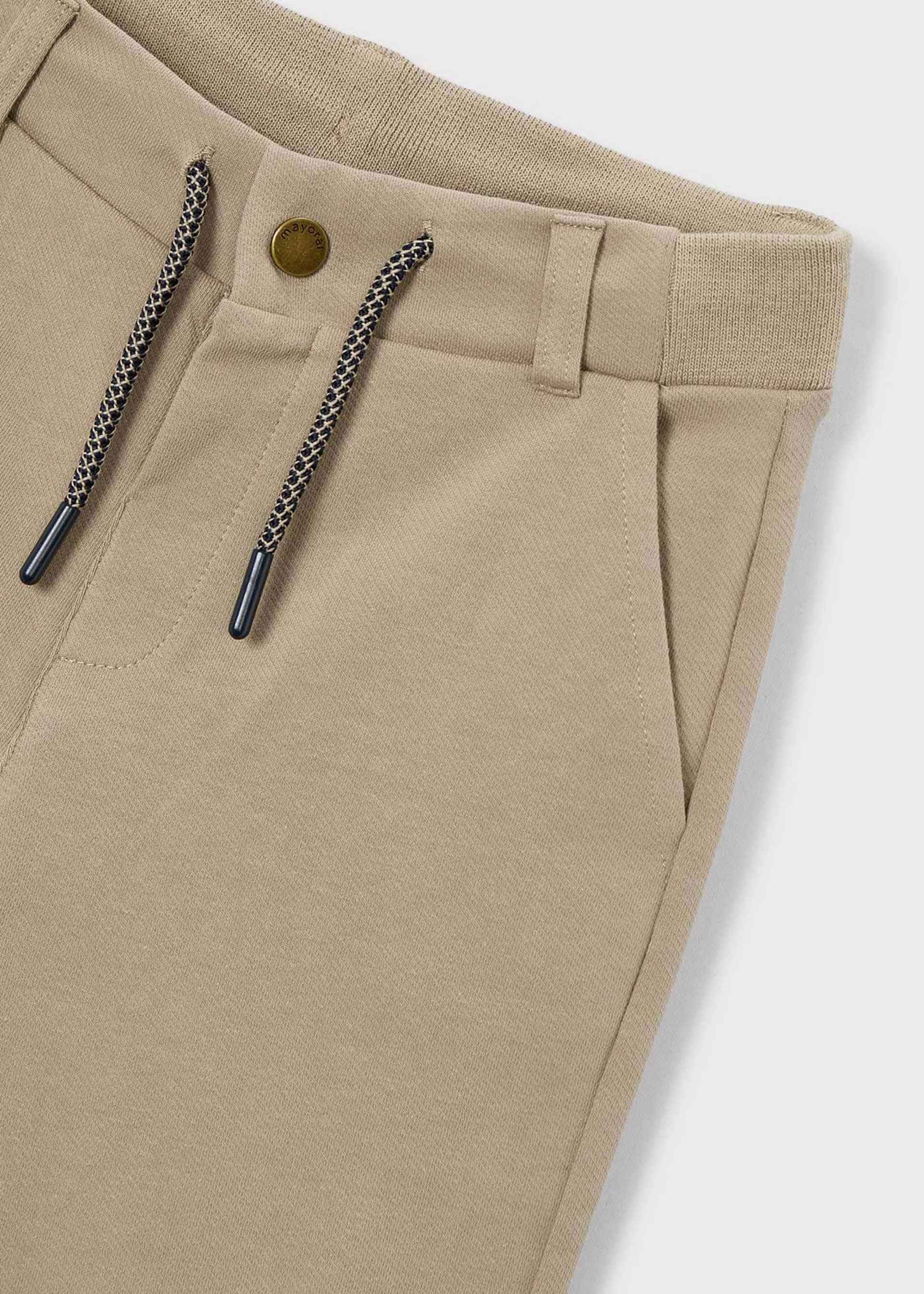 Boy's smart interlock trousers
