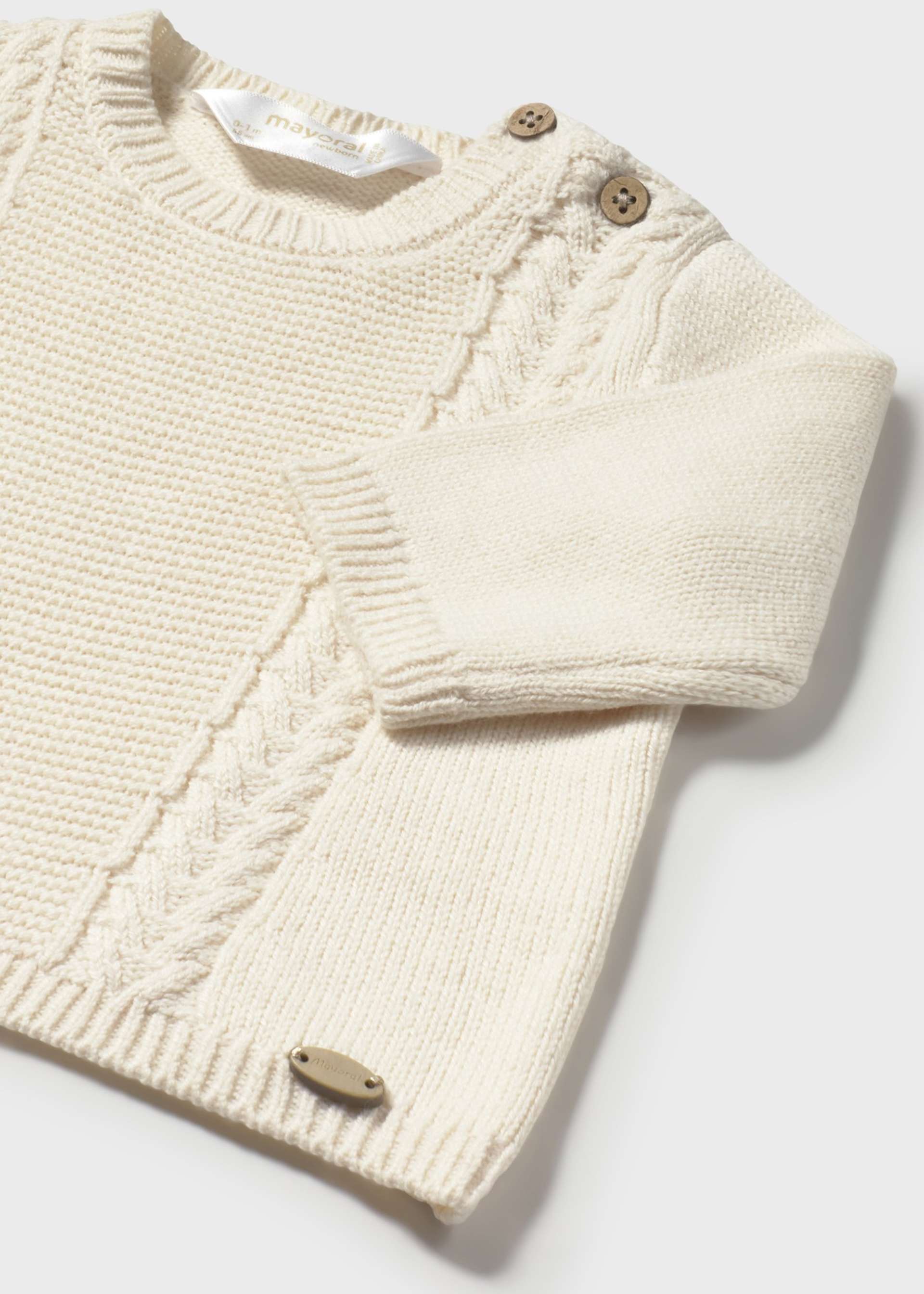 Newborn Boy Soft Knit Sweater