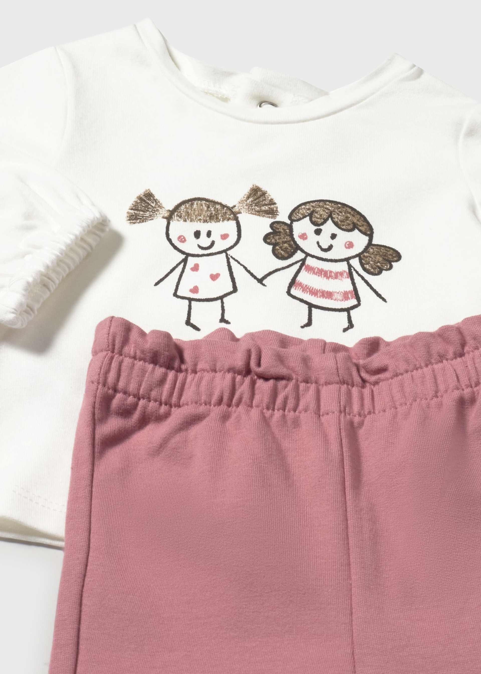 Newborn tracksuit with t-shirt Newborn tracksuit with t-shirt