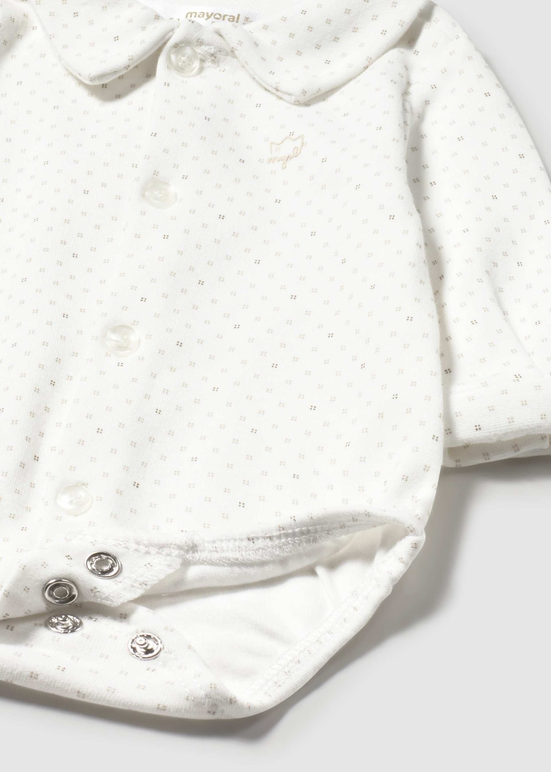 Newborn Boy Collared Shirt Bodysuit Newborn Boy Collared Shirt Bodysuit