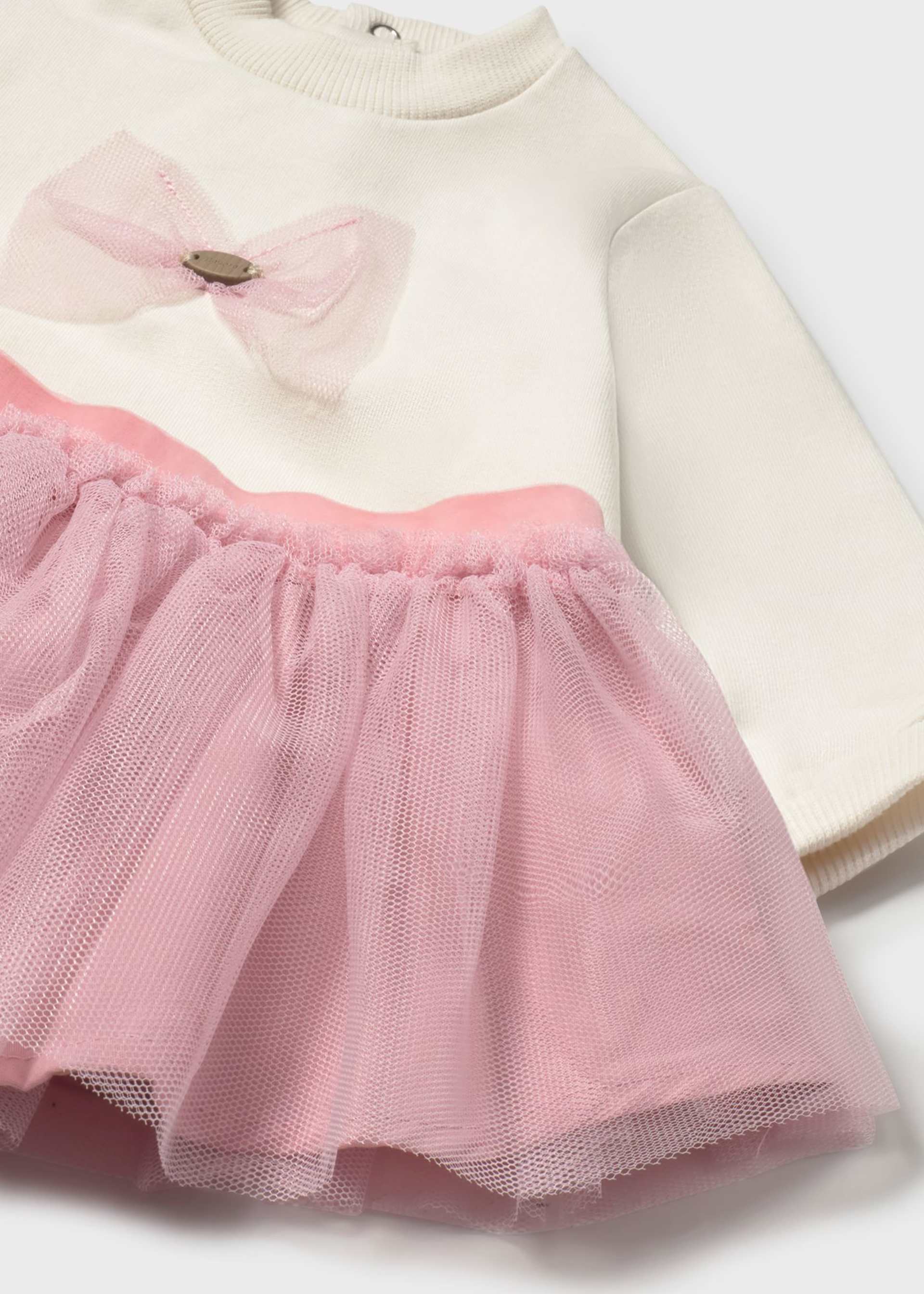 Ensemble jupe en tulle et sweat nouveau-né