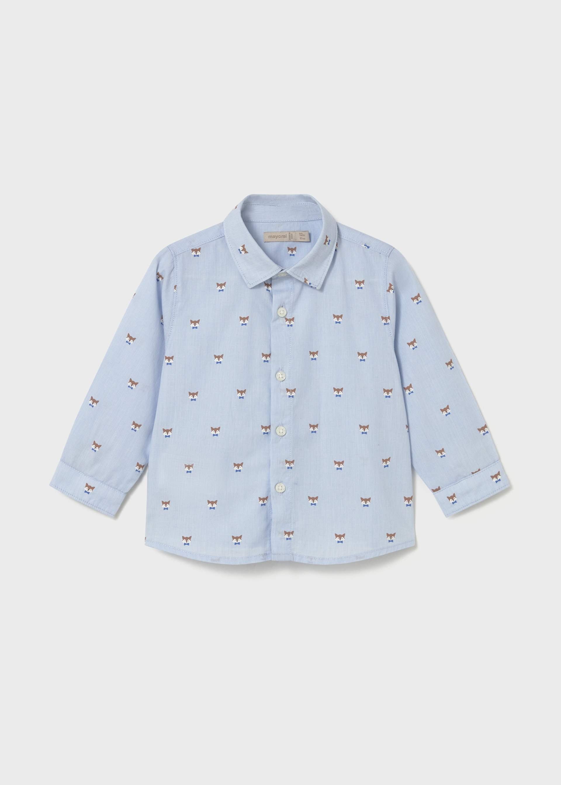 Camicia stampata neonato