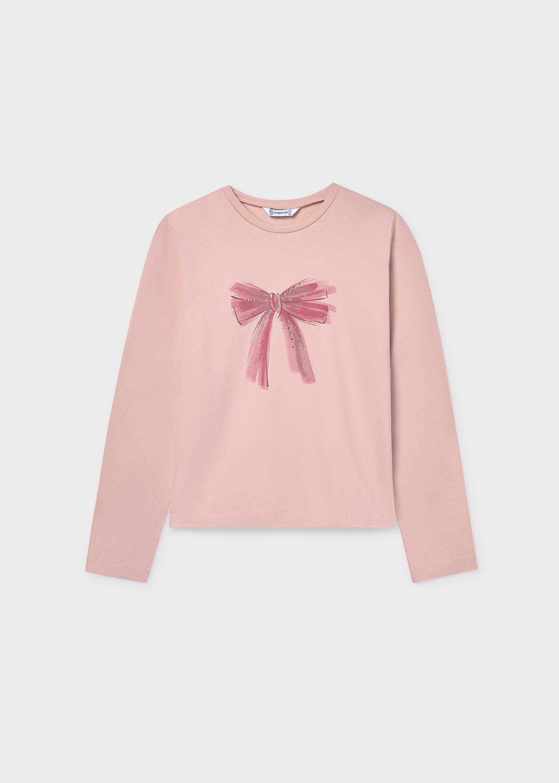 T-shirt basique texte fille