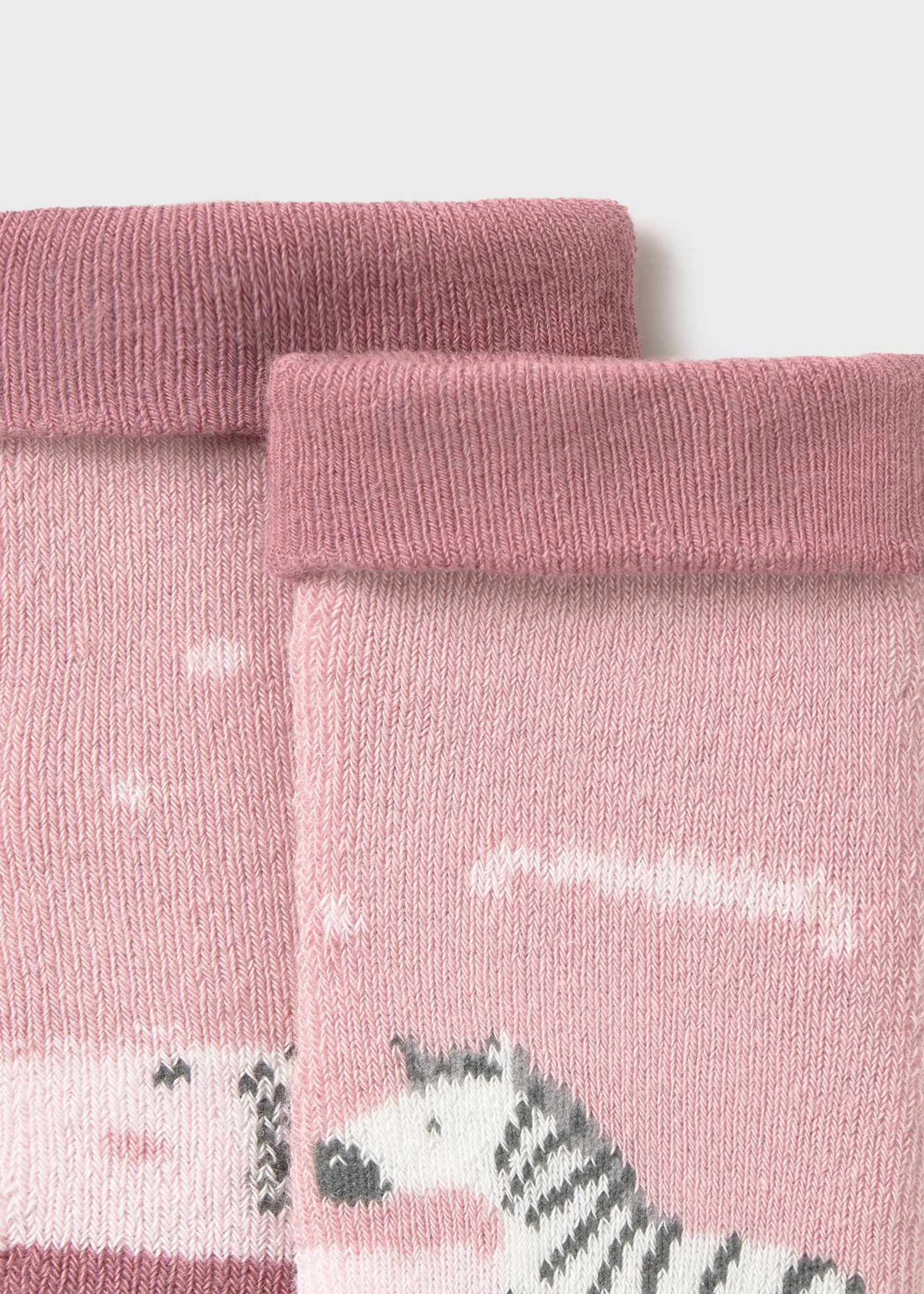 Chaussette antidérapante animaux nouveau-né